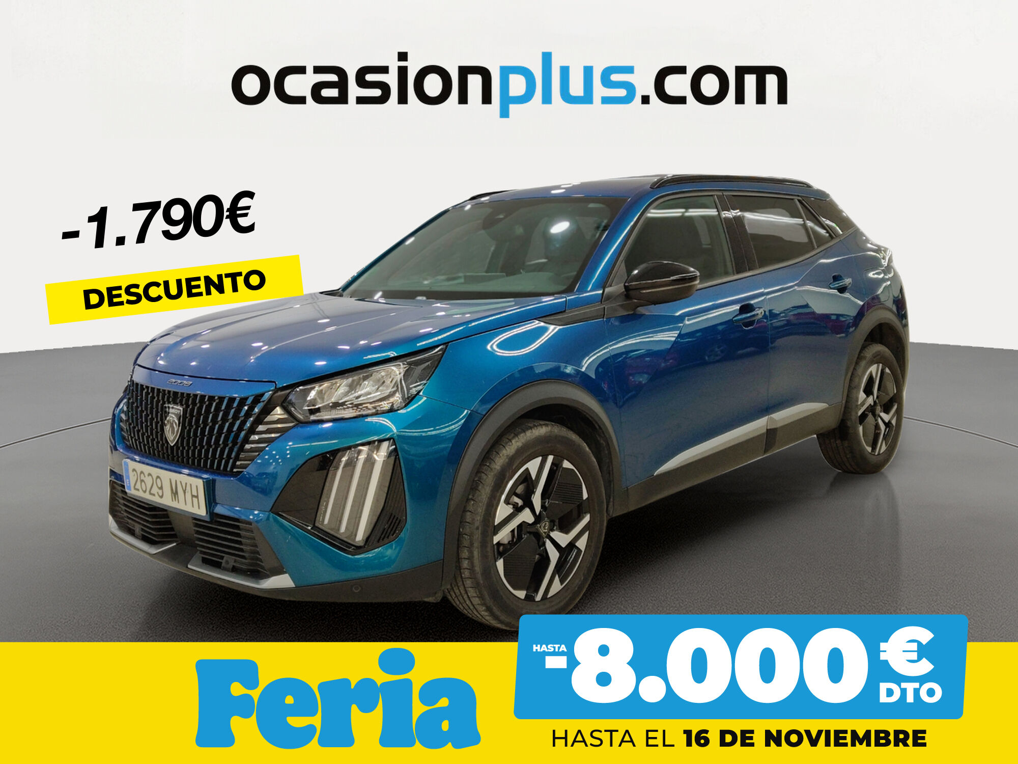 PEUGEOT 2008 (PureTech 100 S&S Allure 75 kW (100 CV)) en Madrid