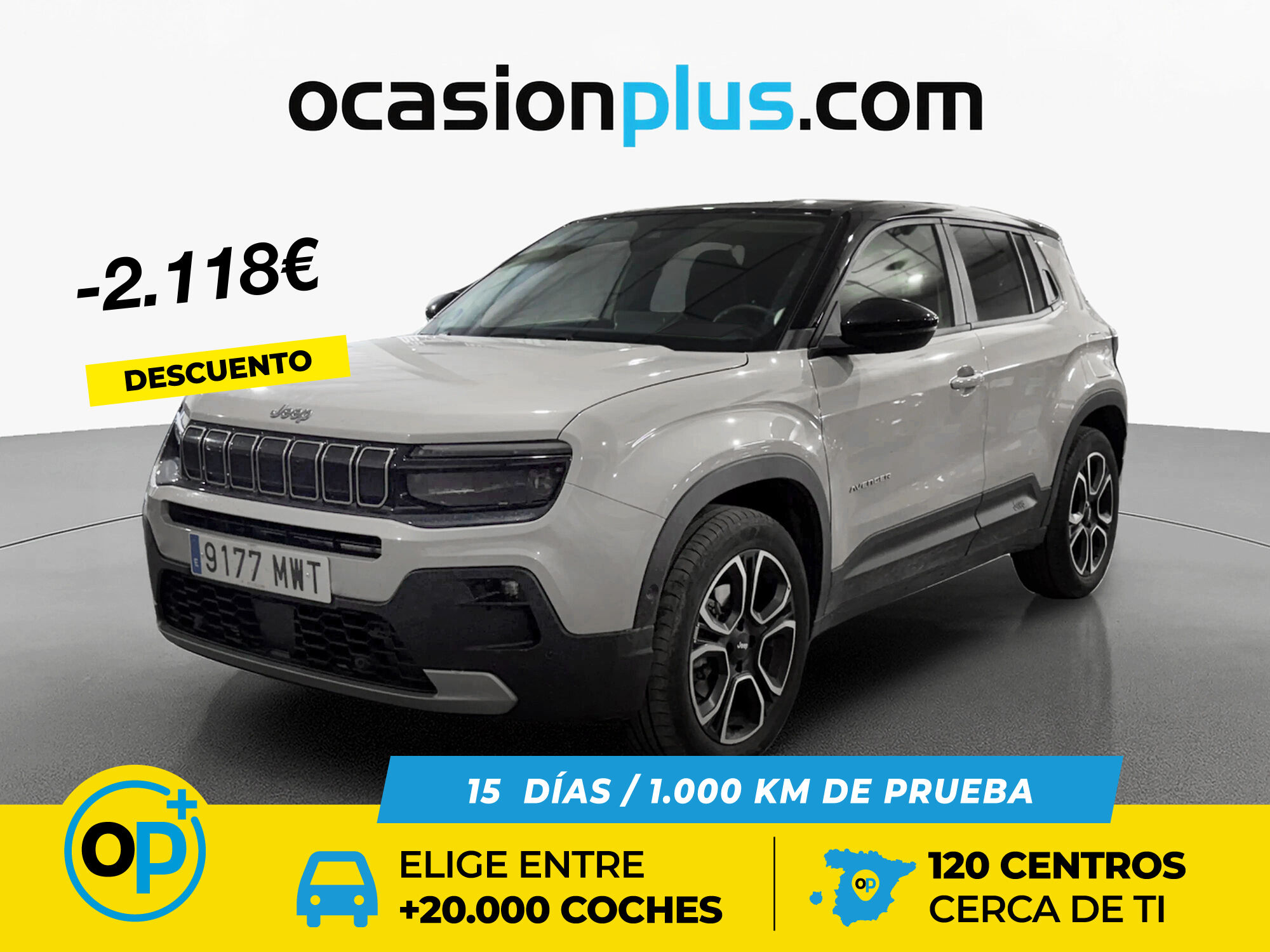 JEEP Avenger (1.2 eHybrid Summit 74 kW (100 CV)) en Madrid