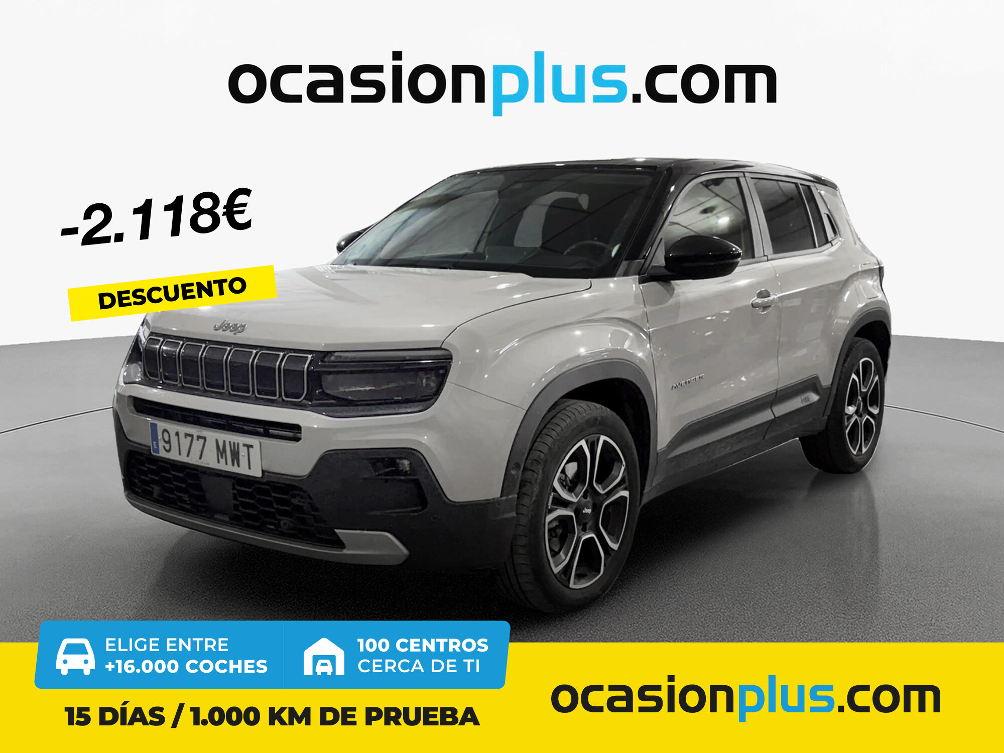 JEEP Avenger (1.2 eHybrid Summit 74 kW (100 CV)) en Madrid