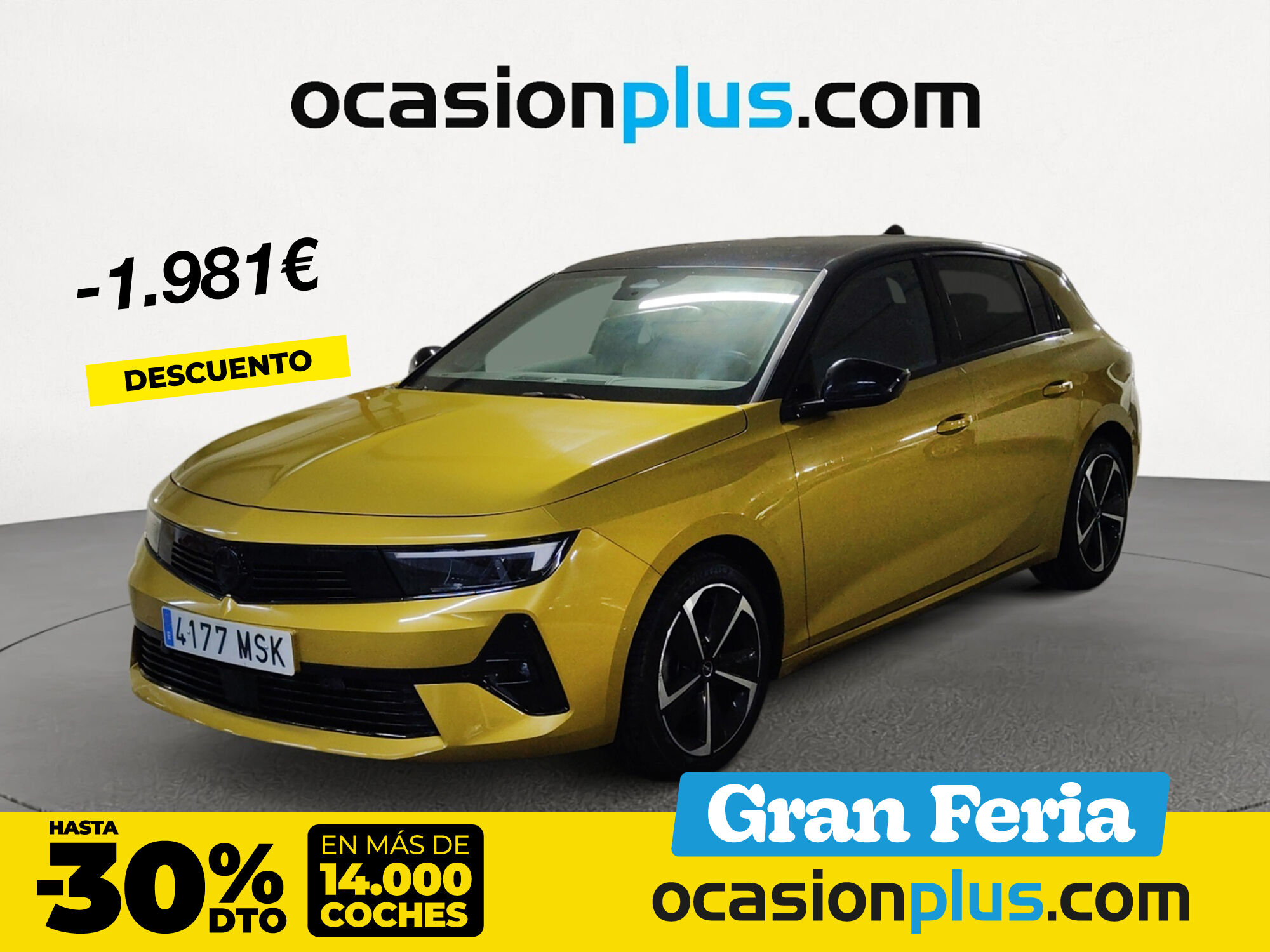 OPEL Astra (1.2 Turbo XHT GS 96 kW (130 CV)) en Madrid