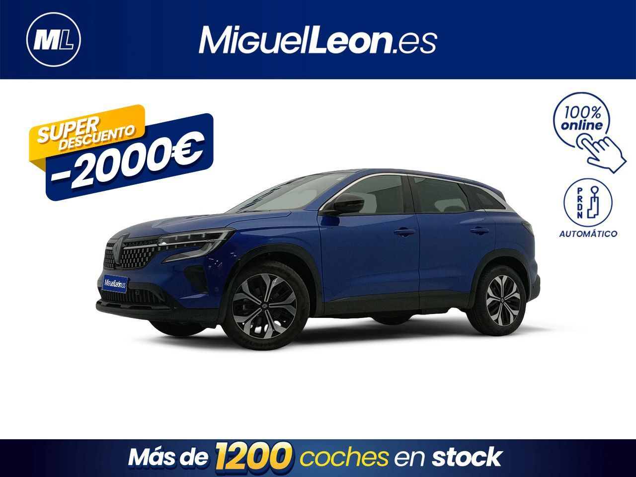 RENAULT Austral (Techno E-Tech Full Hybrid 147kW (200CV)) en Palmas, Las