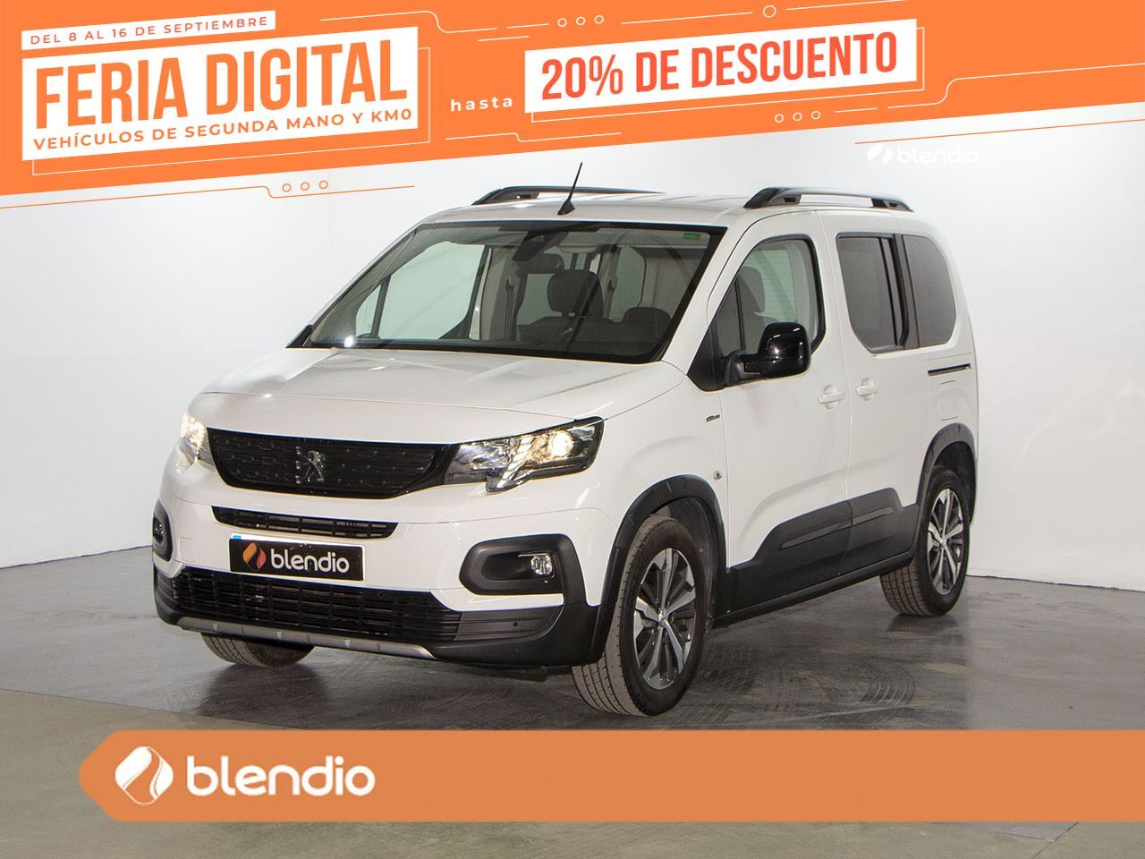 PEUGEOT Rifter (1.5 BLUEHDI 96KW GT LINE LONG 130CV 5P) en Cantabria