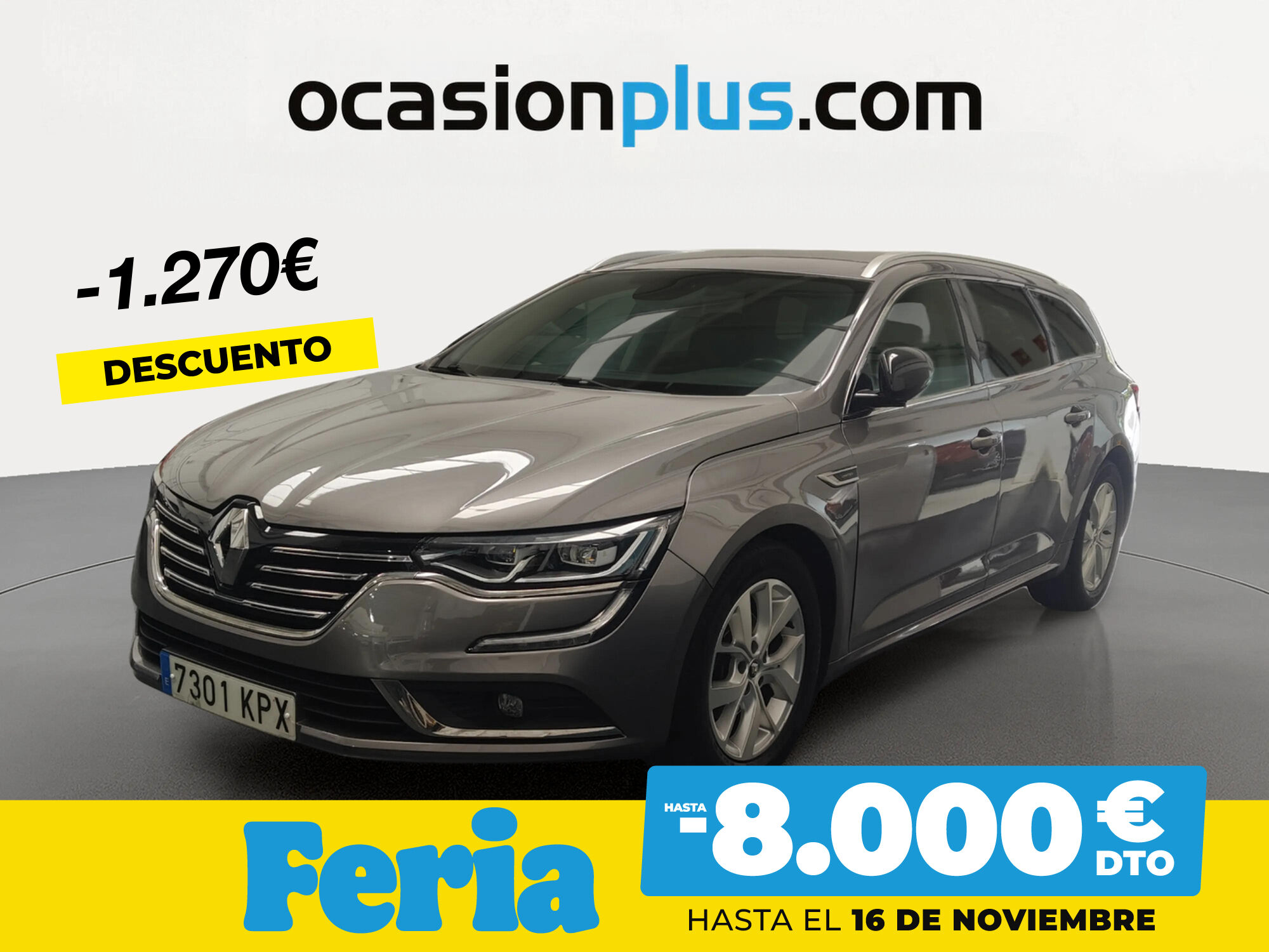 RENAULT Talisman (Sport Tourer Limited Energy dCi 96  kW (130 CV)) en Madri
