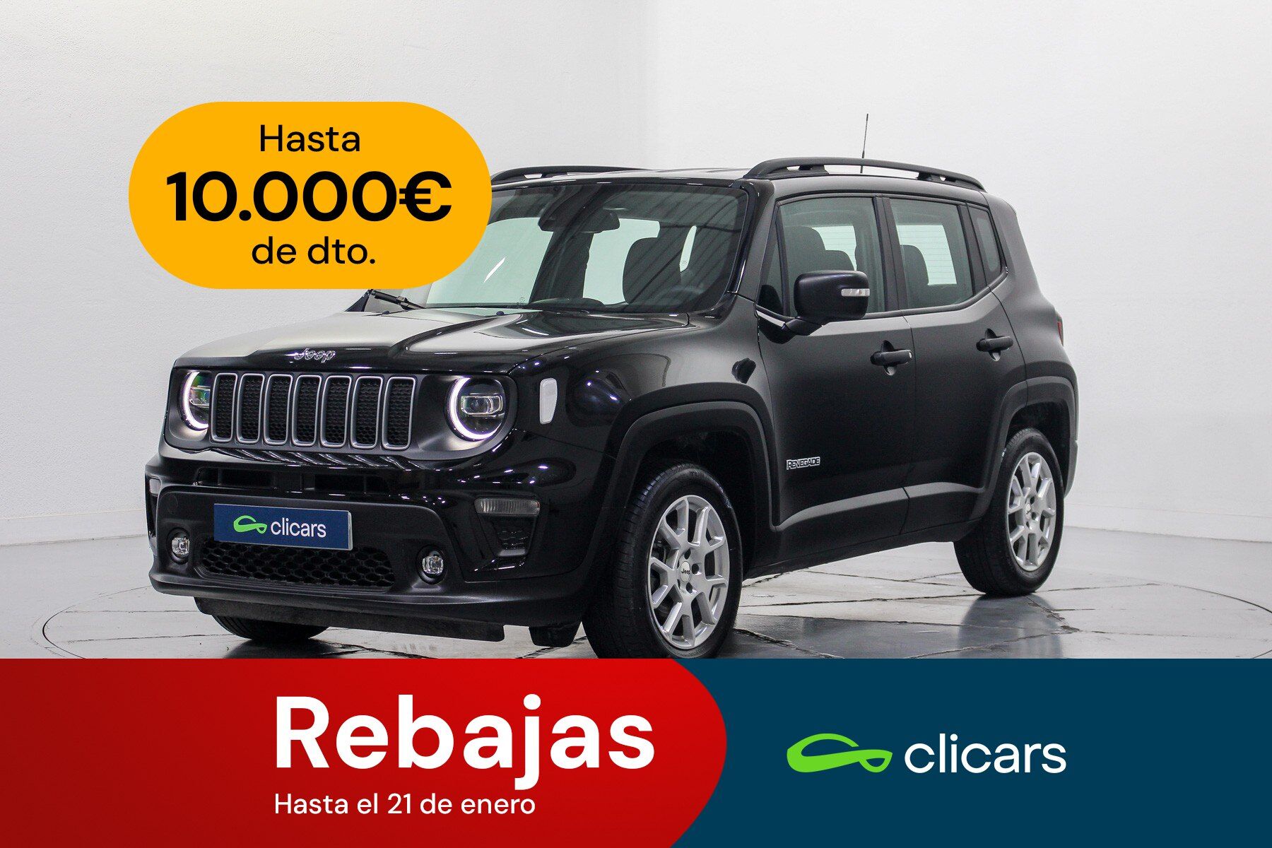 JEEP Renegade (Renegade 1.5 MHEV Altitude 96KW) en Madrid