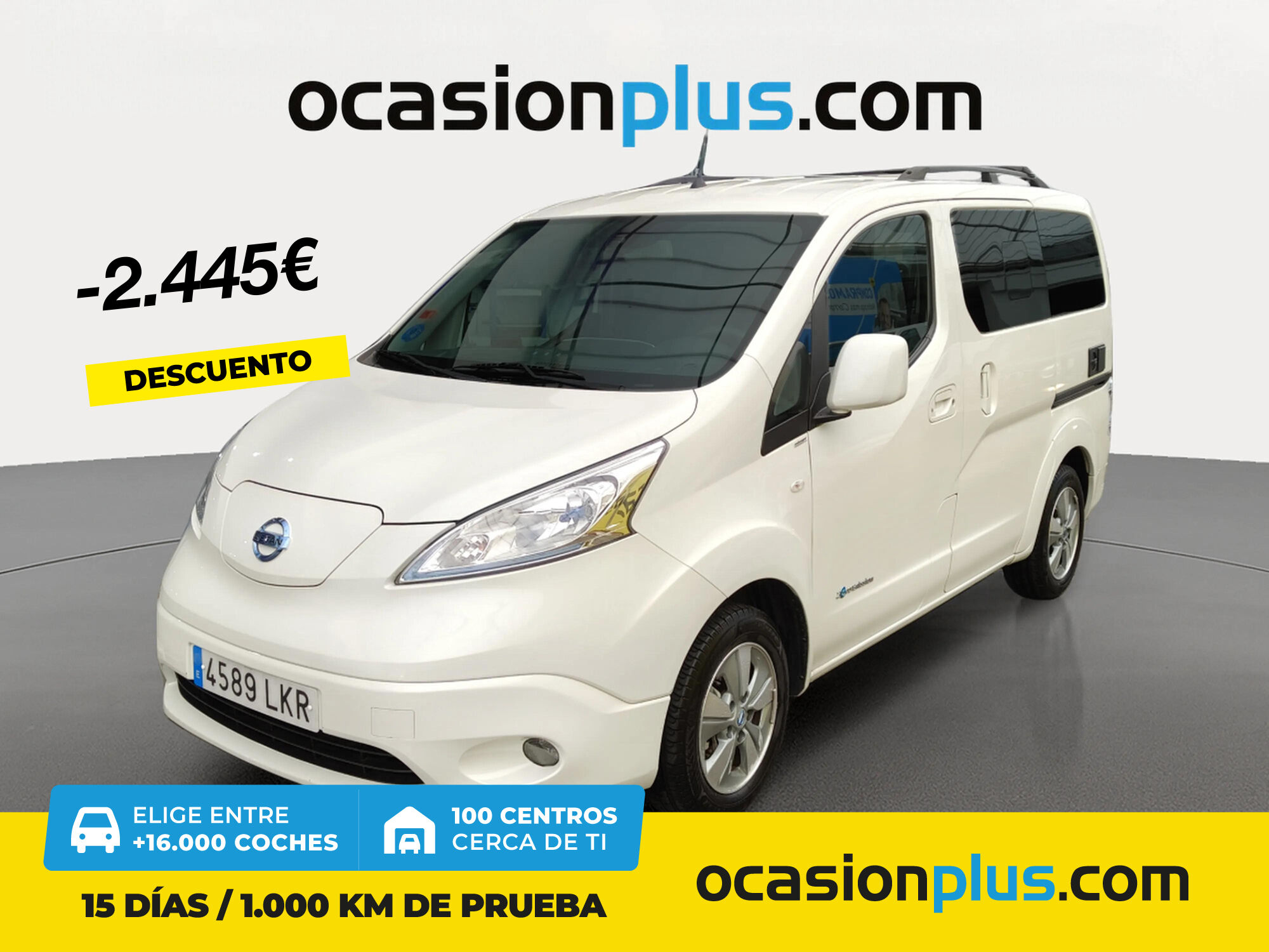 NISSAN NV200 (Combi 5 Electrica 40 kWh Comfort 80 kW (109 CV)) en Madrid