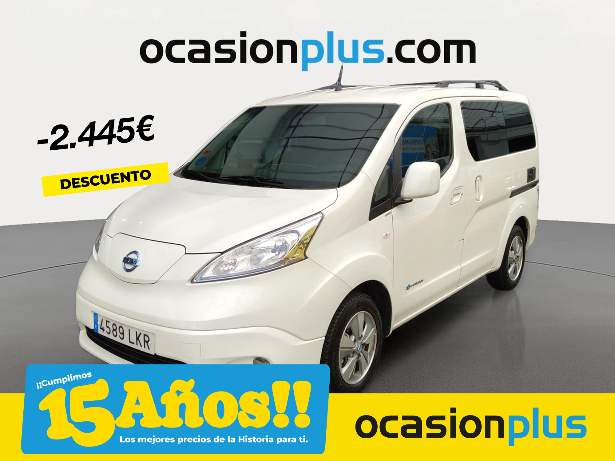NISSAN NV200 (Combi 5 Electrica 40 kWh Comfort 80 kW (109 CV)) en Madrid