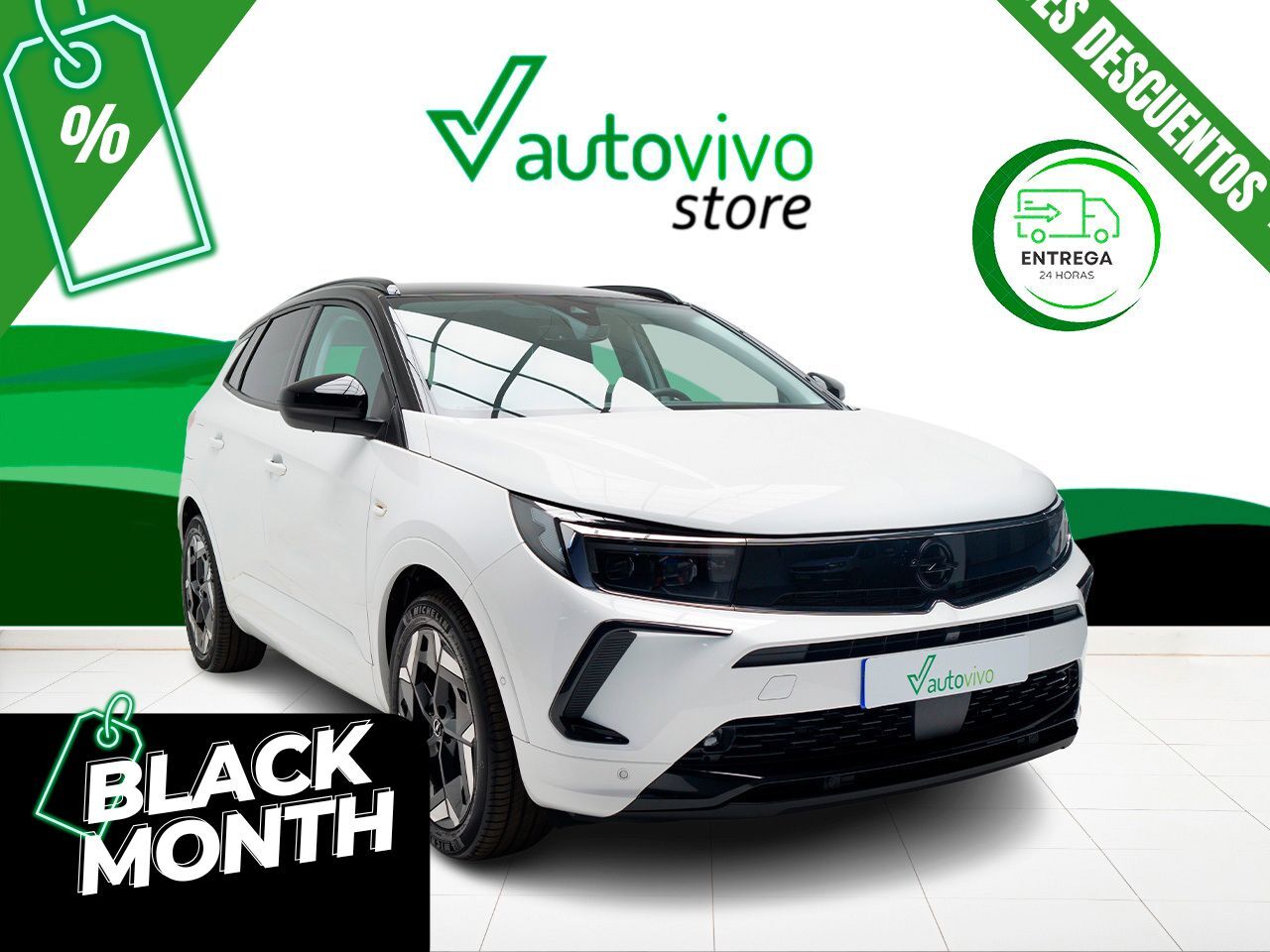 OPEL Grandland (-E GSE 1.6 TURBO PHEV 300 CV AUTO 5P) en Barcelona