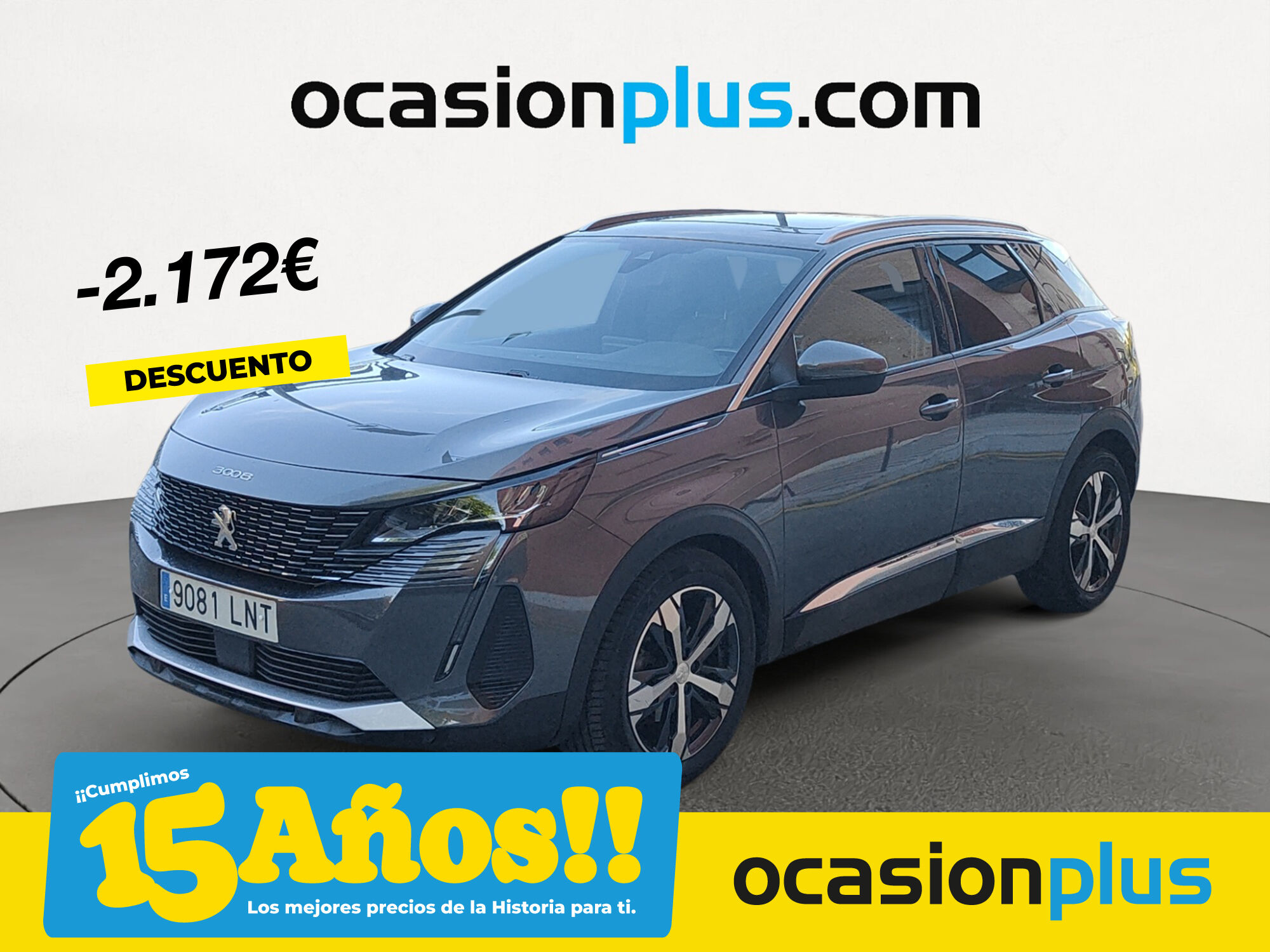 PEUGEOT 3008 (PureTech 180 Allure EAT8 132 kW (180 CV)) en Madrid