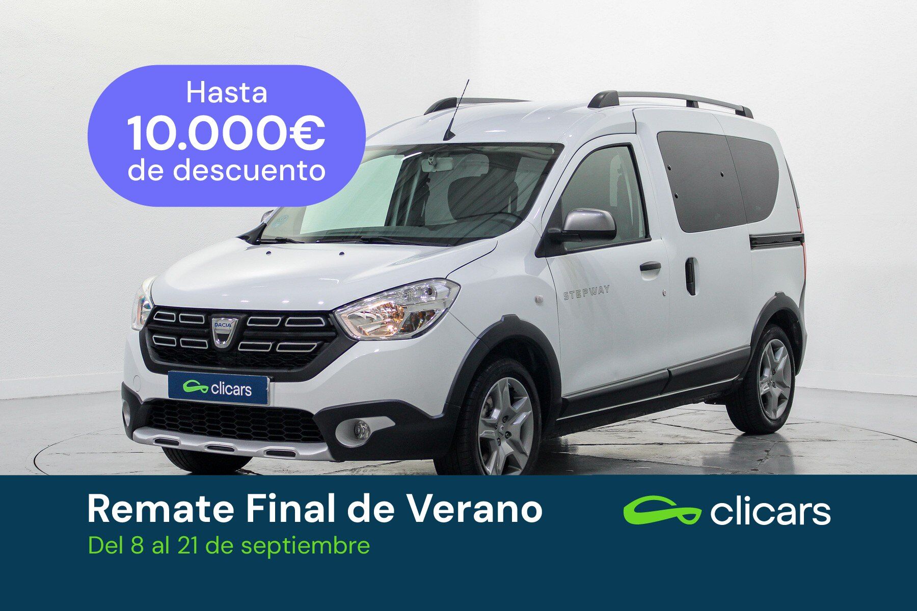 DACIA Dokker (Dokker 1.5Blue dCi Stepway Comfort 70kW) en Madrid