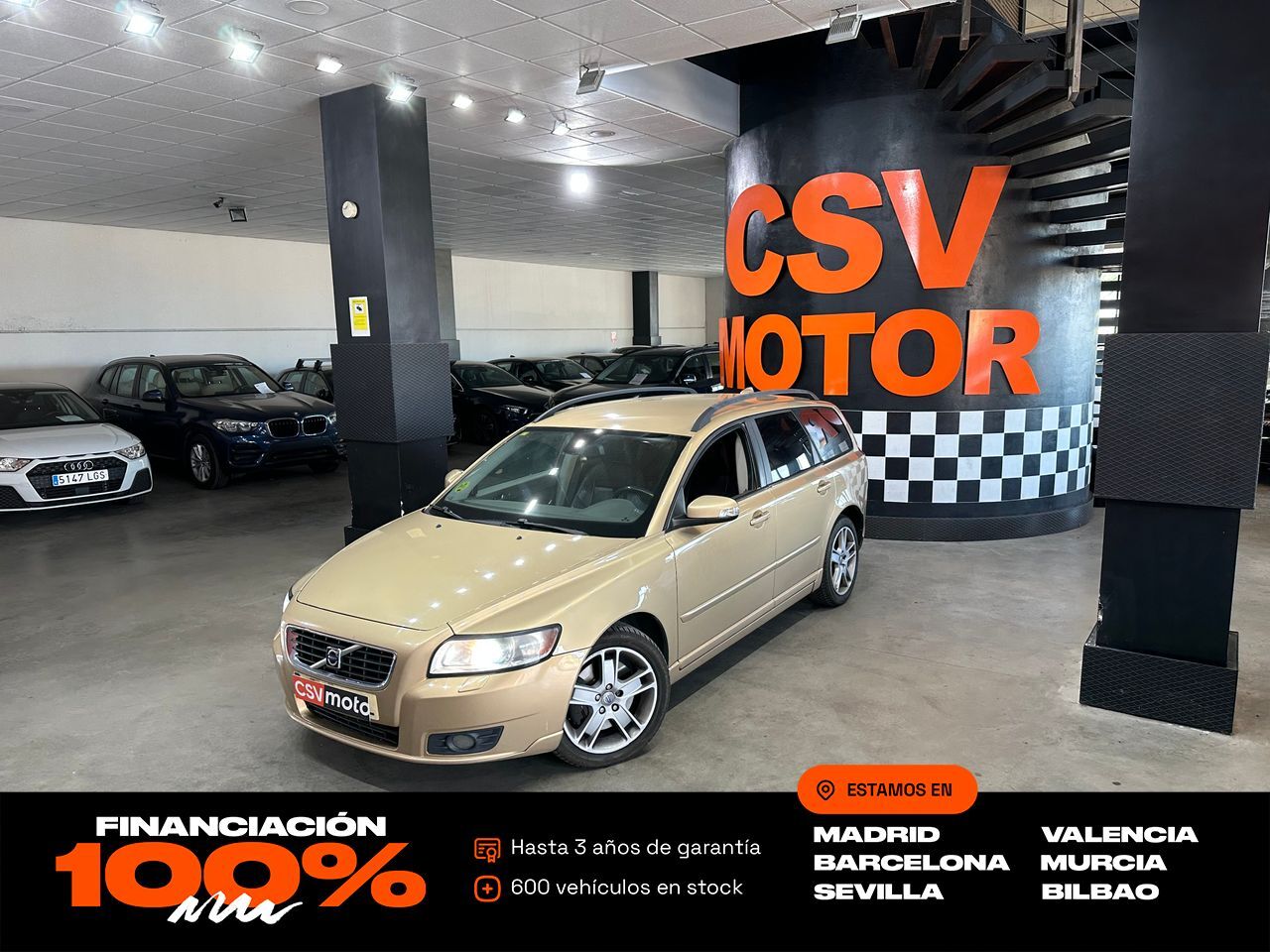 VOLVO V50 (D5 Momentum) en Madrid