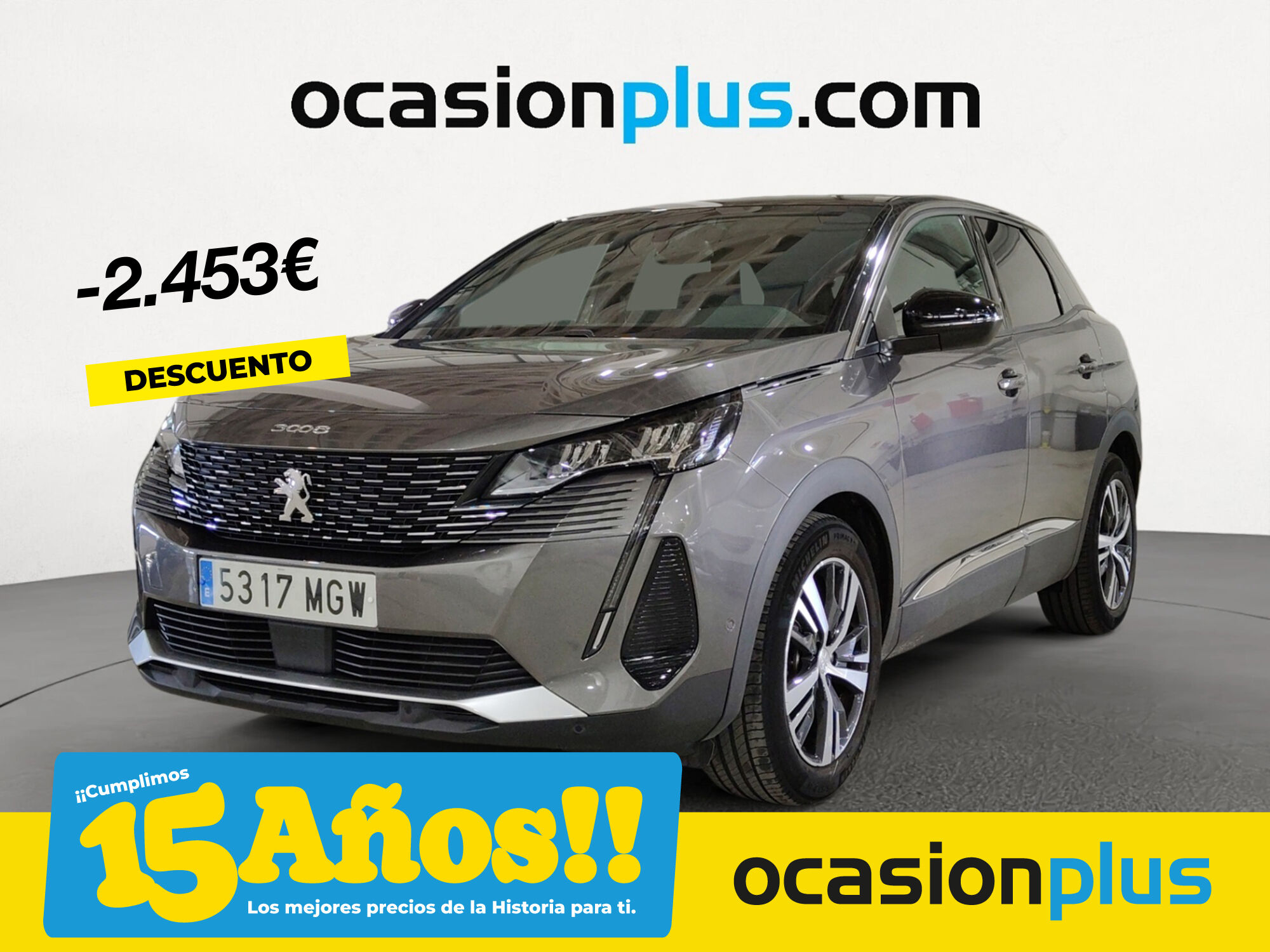 PEUGEOT 3008 (BlueHDi 130 S&S Allure Pack EAT8 96 kW (130 CV)) en Madrid