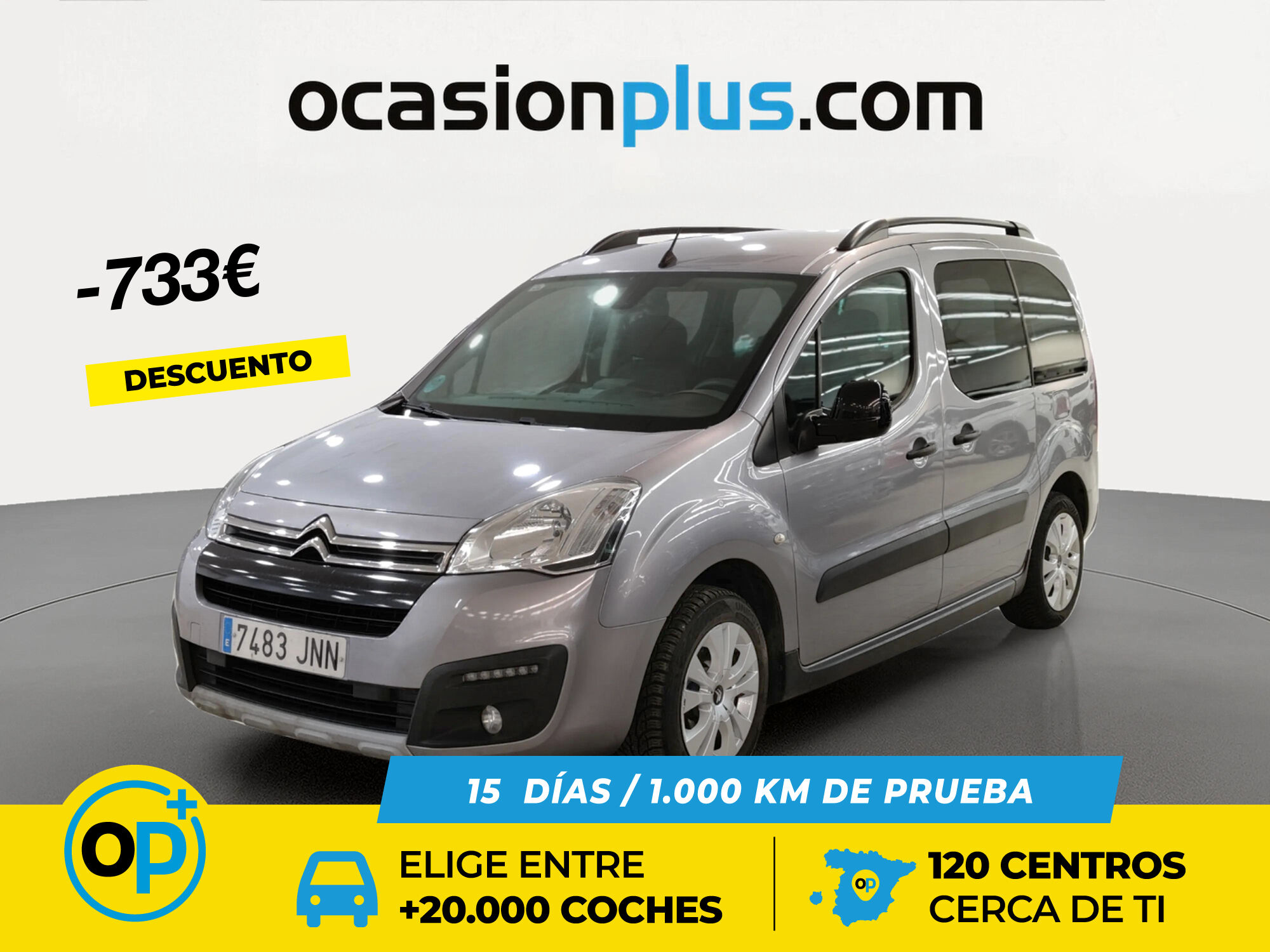 Foto del CITROEN Berlingo Multispace 1.6BlueHDi XTR Plus 100