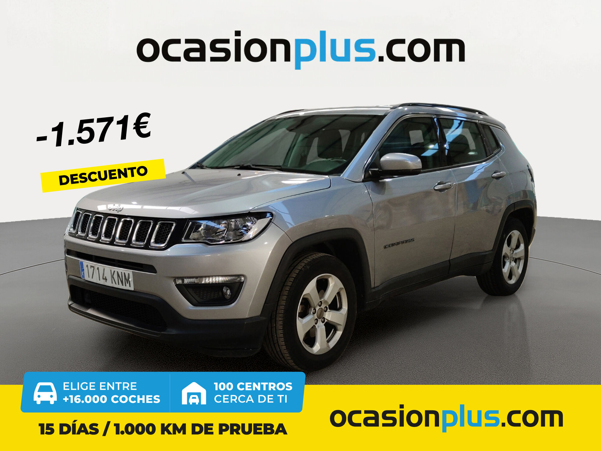 JEEP Compass (1.4 Multiair Longitude 4x2 103 kW (140 CV)) en Madrid