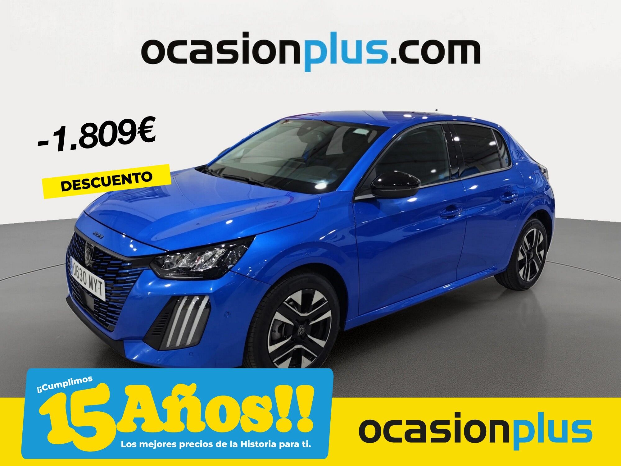 PEUGEOT 208 (Allure Hybrid eDCS6 75 kW (100 CV)) en Madrid