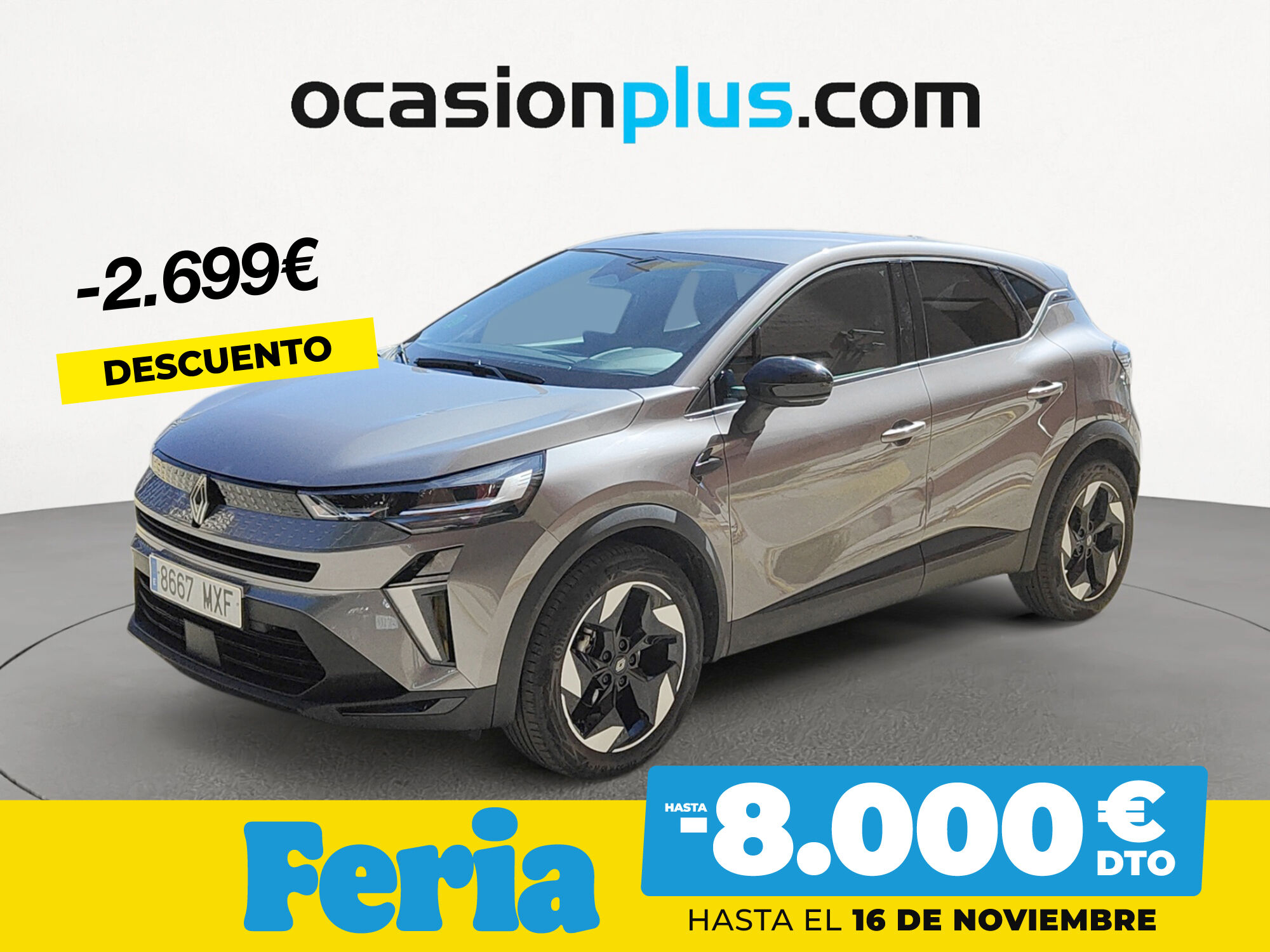 RENAULT Captur (Techno TCe 66 kW (90 CV)) en Madrid