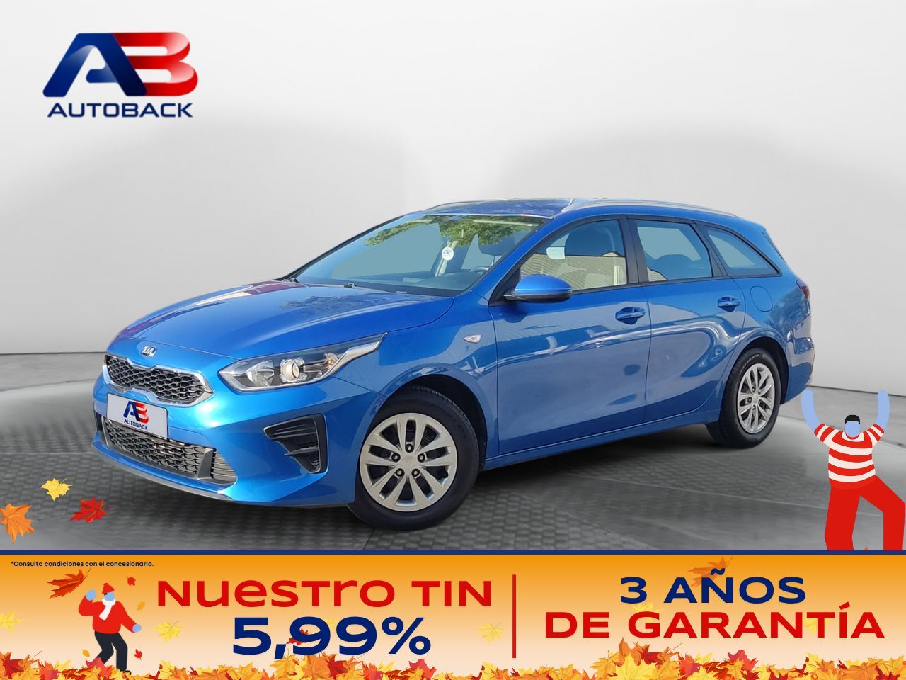 KIA Ceed (Tourer 1.0 T-GDi 88kW (120CV) Concept) en Madrid