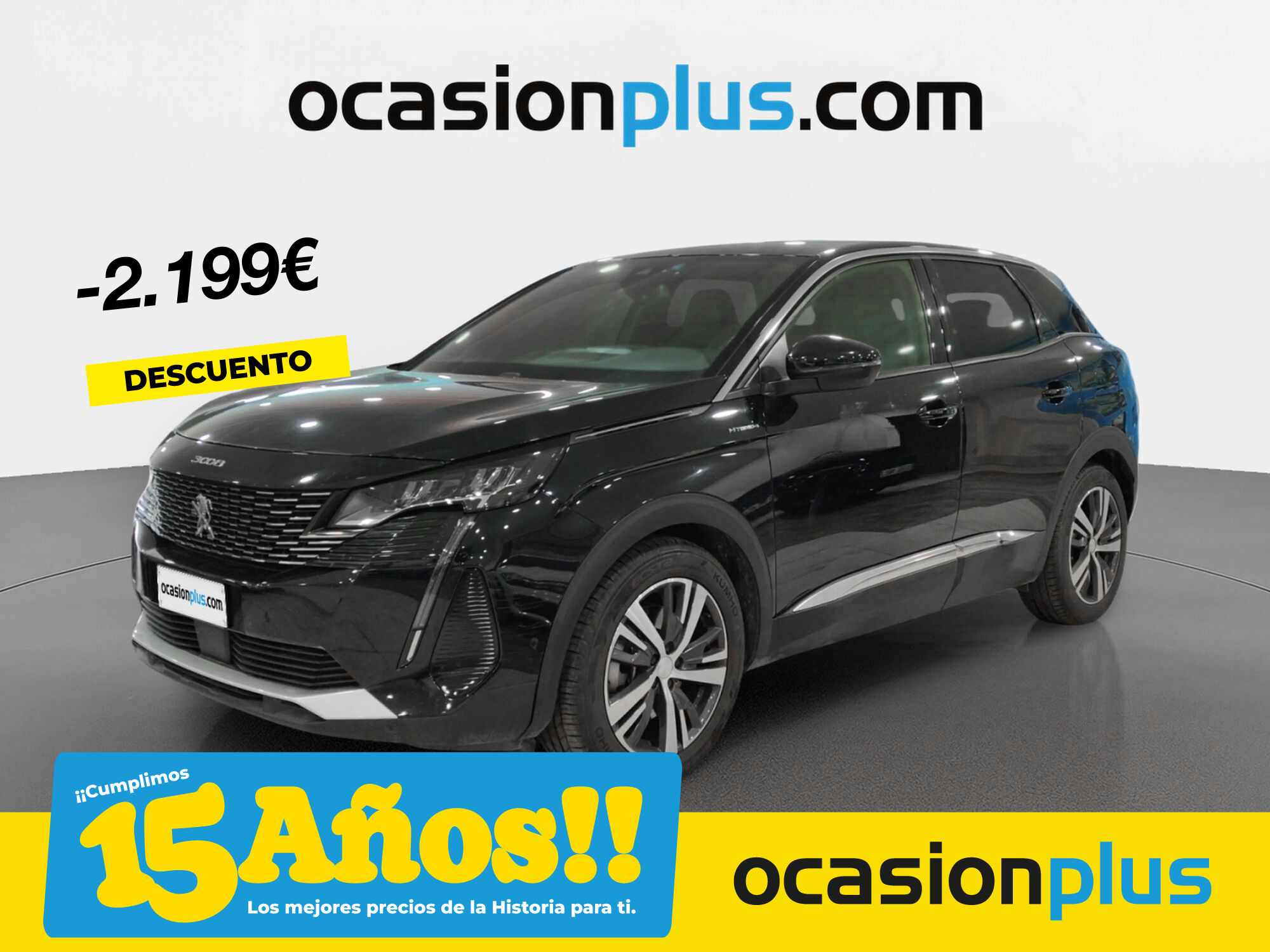PEUGEOT 3008 (Hybrid 300 Allure Pack e-EAT8 221 kW (300 CV)) en Madrid