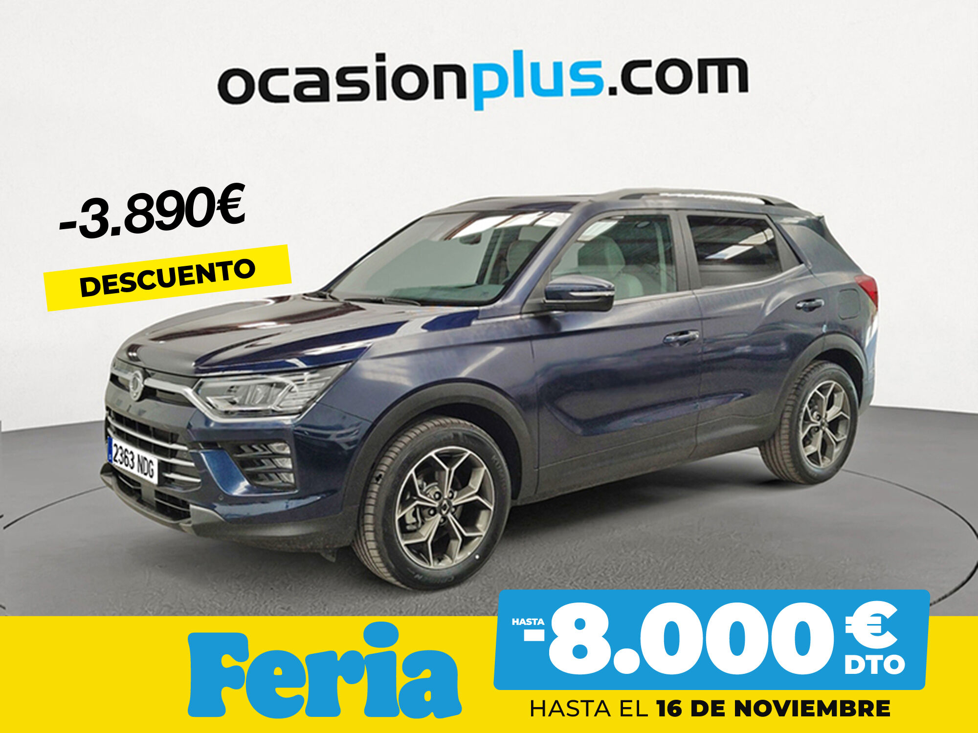 SSANGYONG KGM Korando (G15T Urban Plus Auto 120 kW (163 CV)) en Madrid