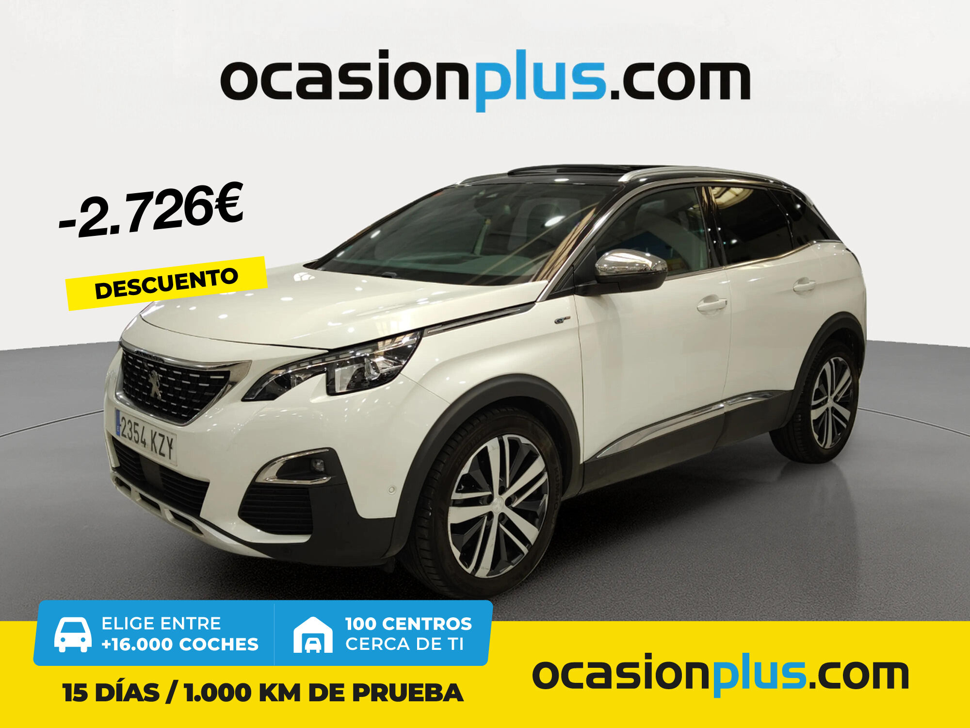 PEUGEOT 3008 (BlueHDi 180 S&S GT EAT8 132 kW (180 CV)) en Madrid