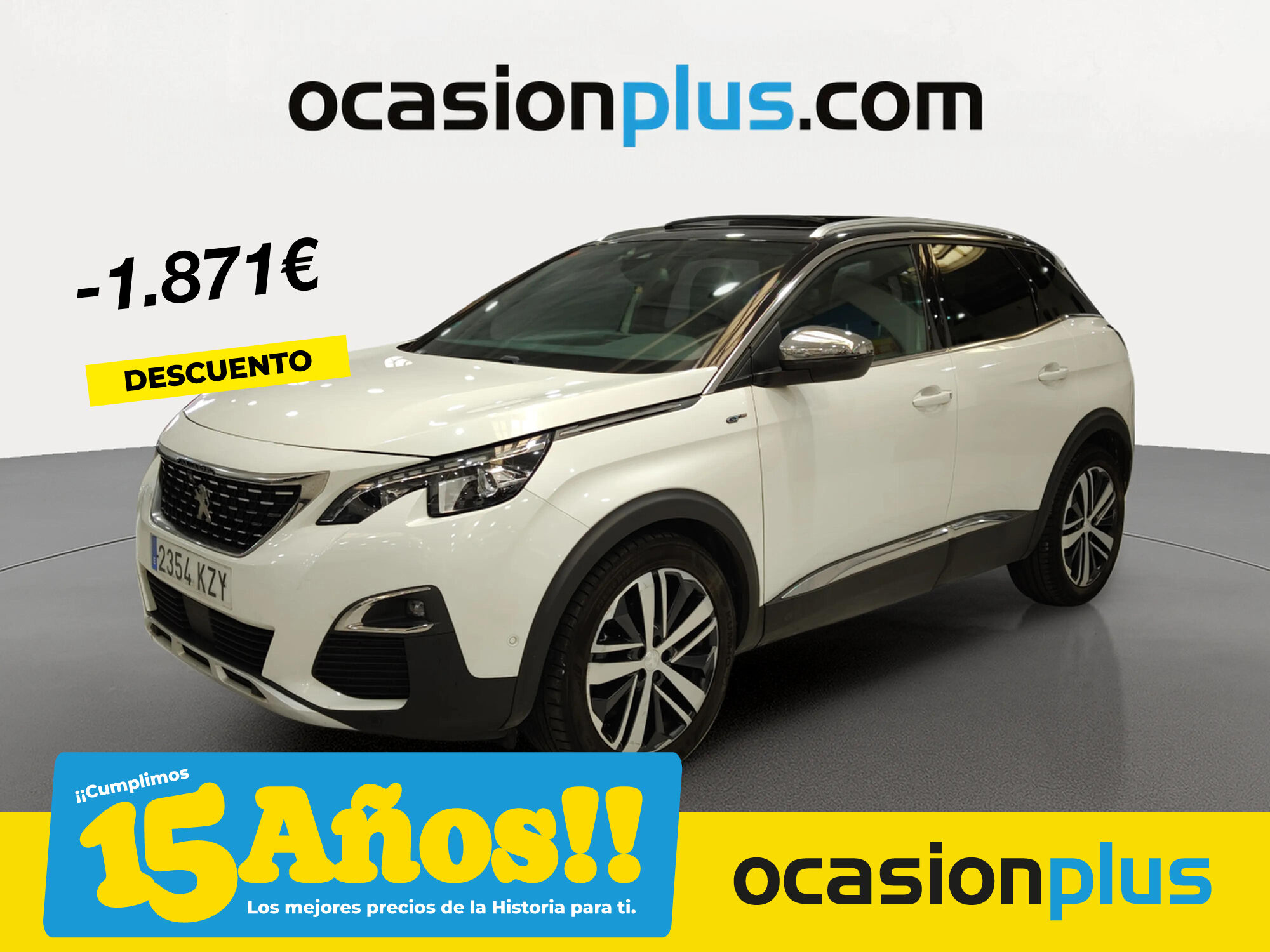 PEUGEOT 3008 (BlueHDi 180 S&S GT EAT8 132 kW (180 CV)) en Madrid