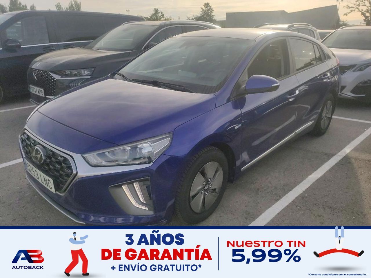 HYUNDAI Ioniq (1.6 GDI HEV Klass DCT) en Madrid