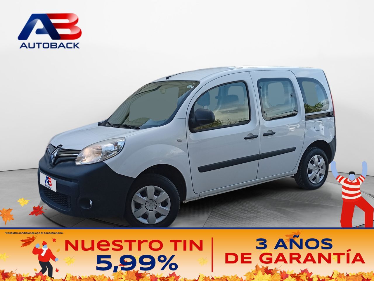 RENAULT Kangoo (Life Edition One 1.5 Blue dCi 70kW(95CV)) en Madrid