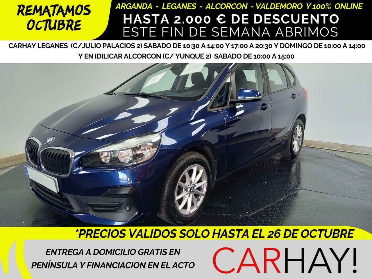 BMW Serie 2 (216 D ADBLUE (EU6D-TEMP)) en Madrid
