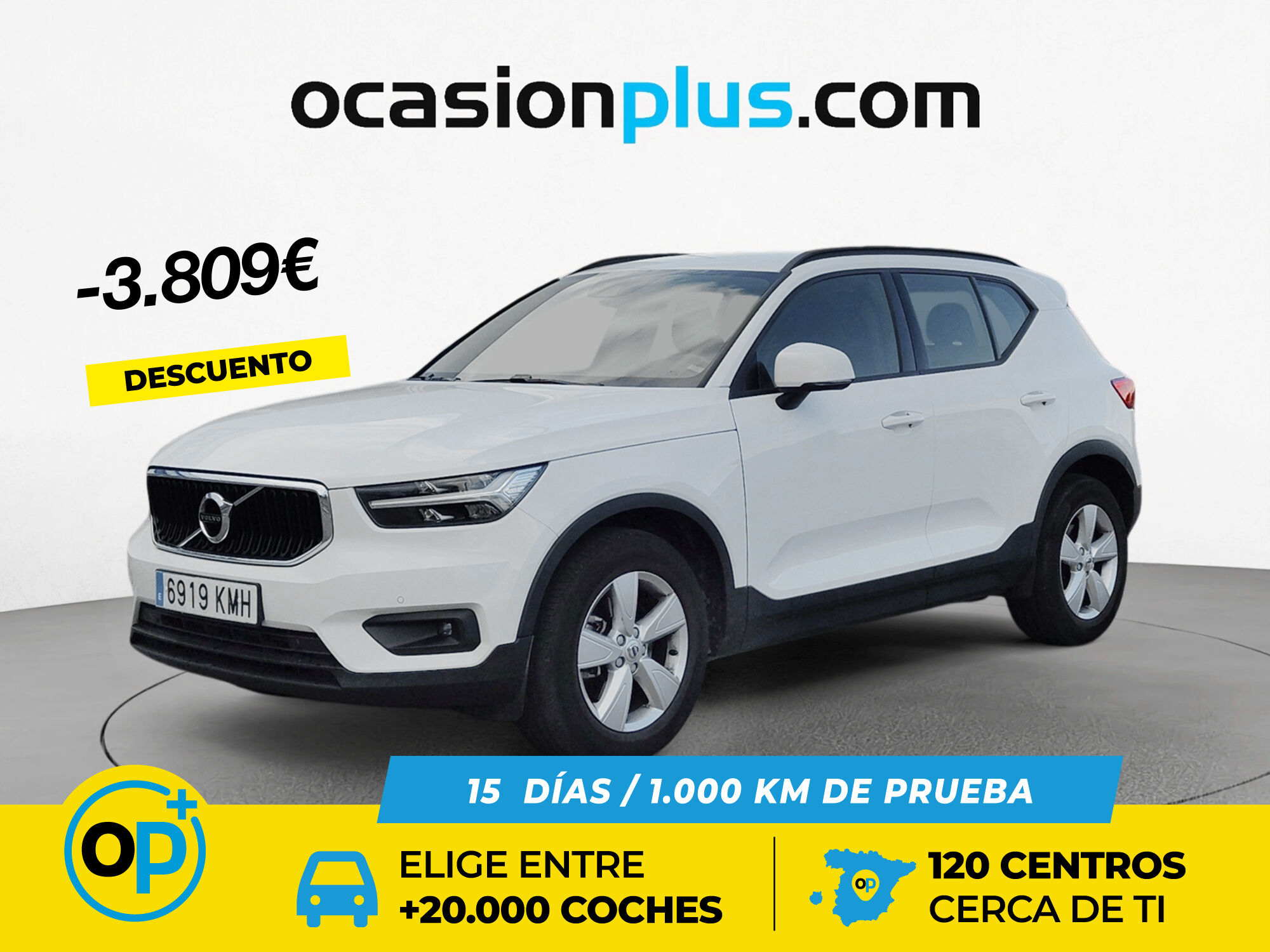 VOLVO XC40 (D4 AWD Auto 140 kW (190 CV)) en Madrid