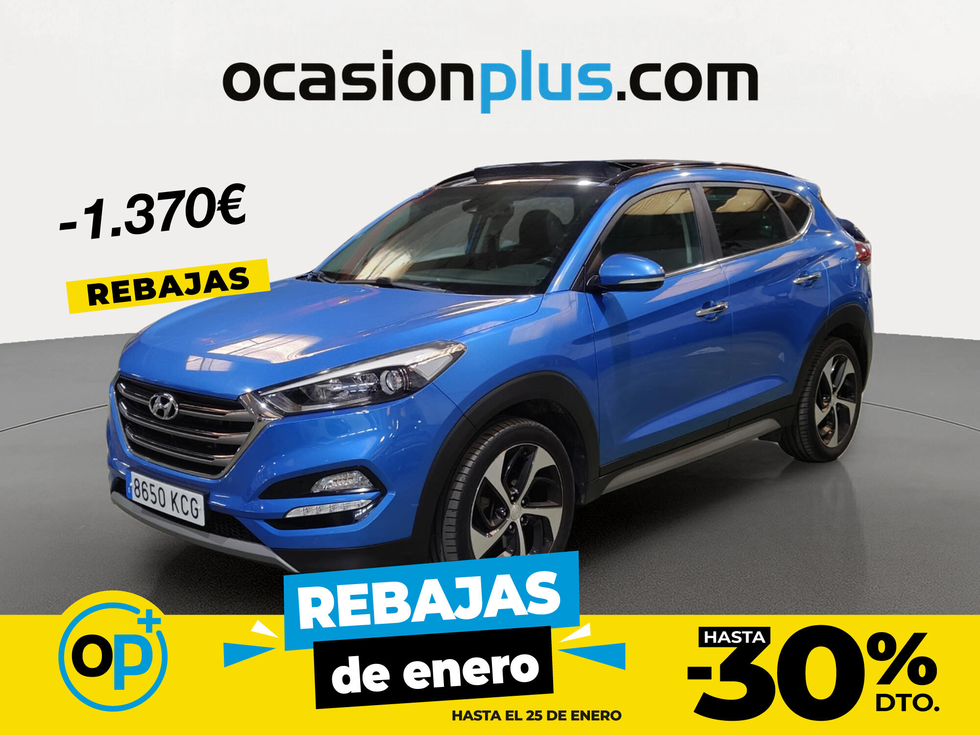 HYUNDAI Tucson (2.0 CRDi BlueDrive Tecno Sky 4x2 100 kW (136 CV)) en Madrid