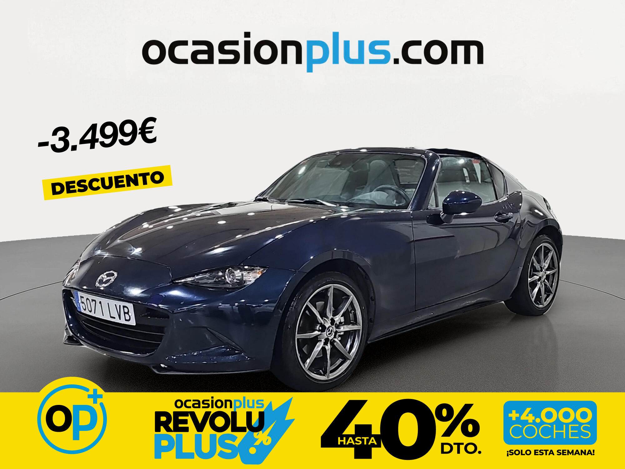 Foto del MAZDA MX-5 RF 2.0 Skyactiv-G i-Stop & i-Eloop Zenith Aut.
