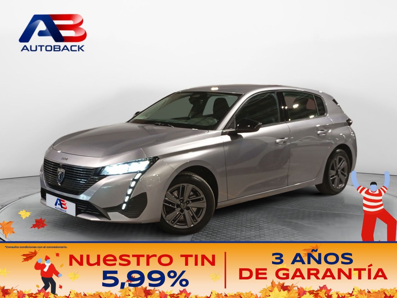 PEUGEOT 308 (5P Active Pack BlueHDi 130 S&S EAT8) en Madrid