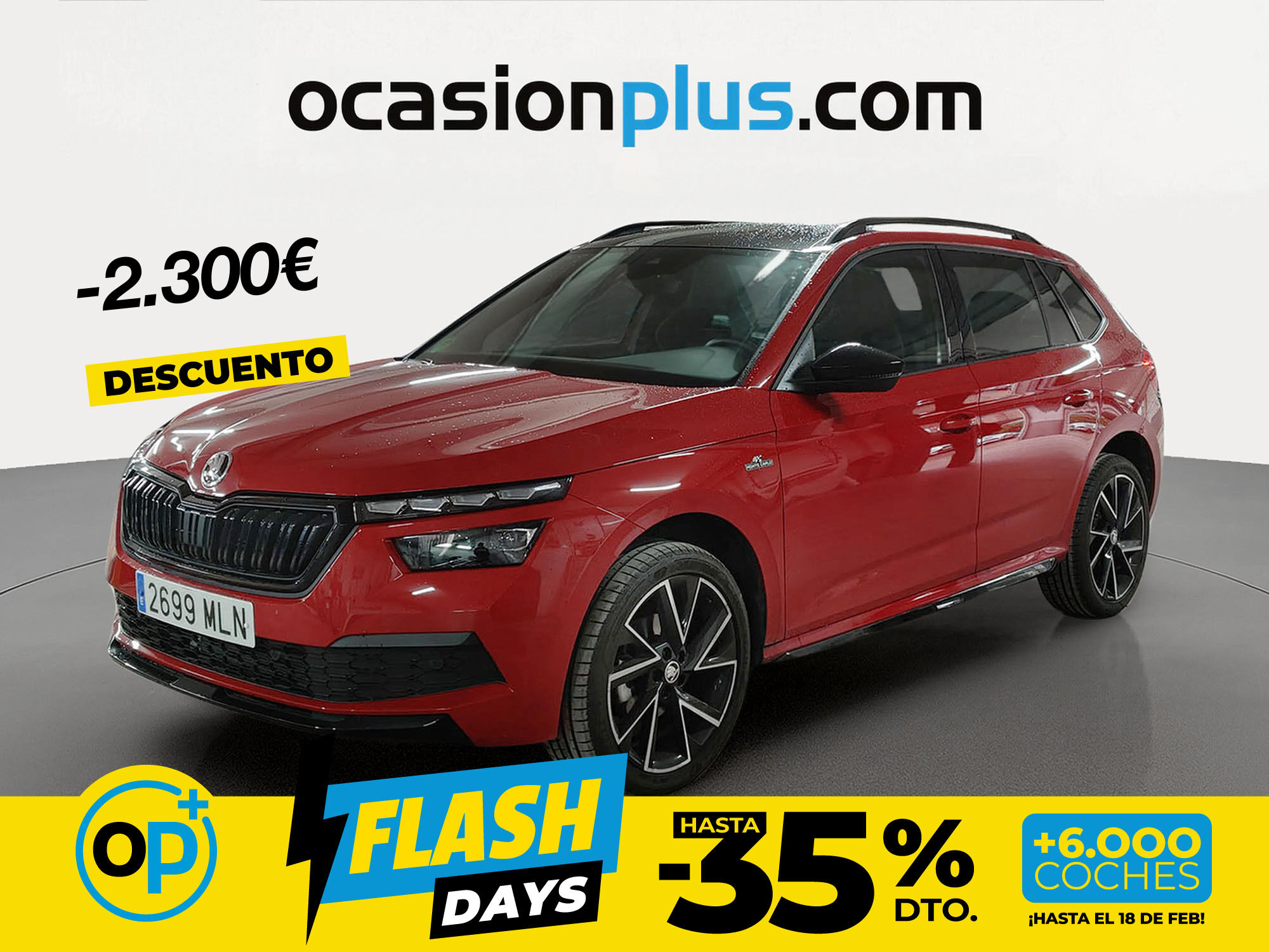 Foto del SKODA Kamiq 1.0 TSI Montecarlo 81kW DSG