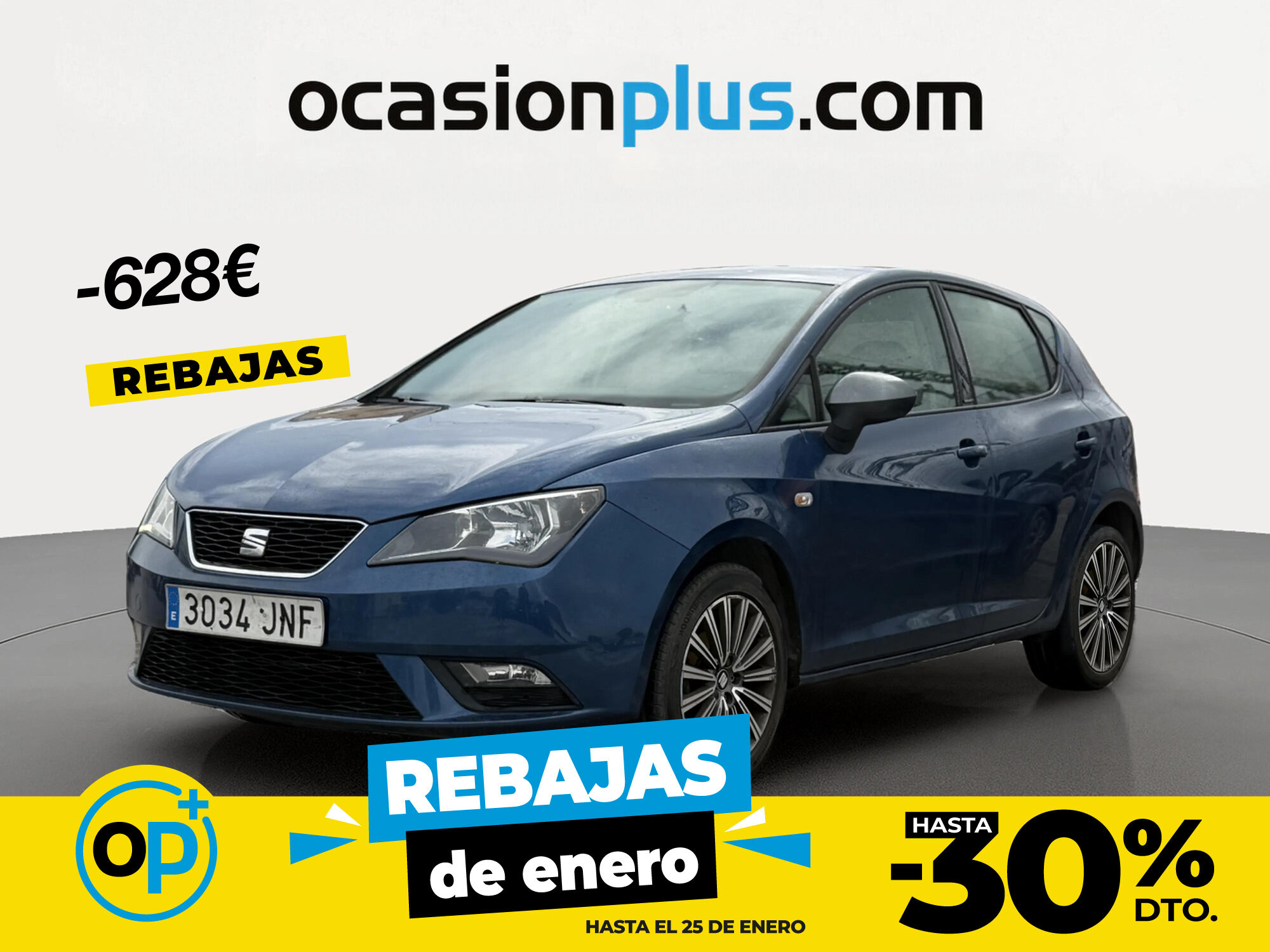 SEAT Ibiza (1.4 TDI S&S Style Connect Blue 66 kW (90 CV)) en Madrid