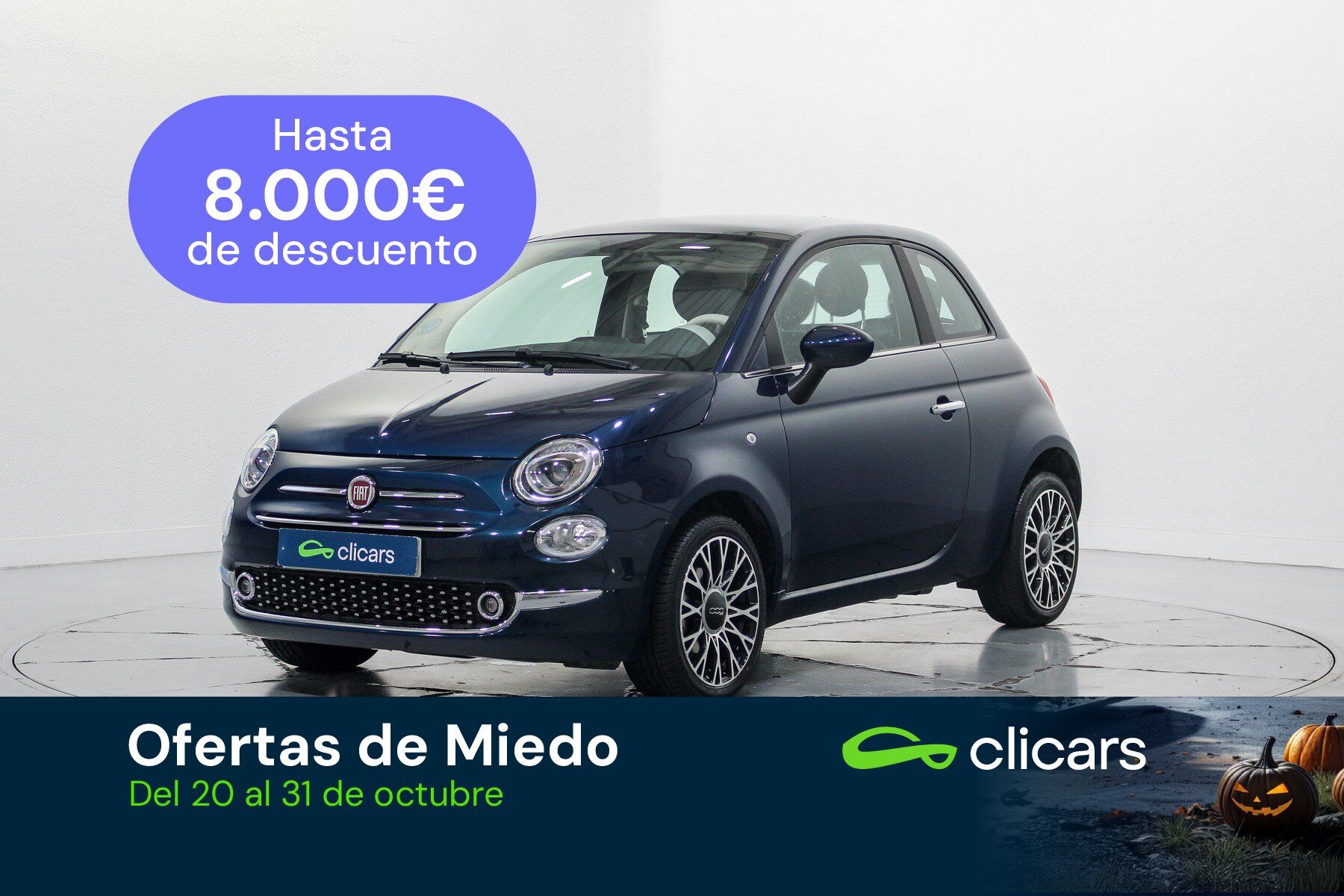 FIAT 500 (500 1.0 Hybrid Monotrim 52kW) en Madrid