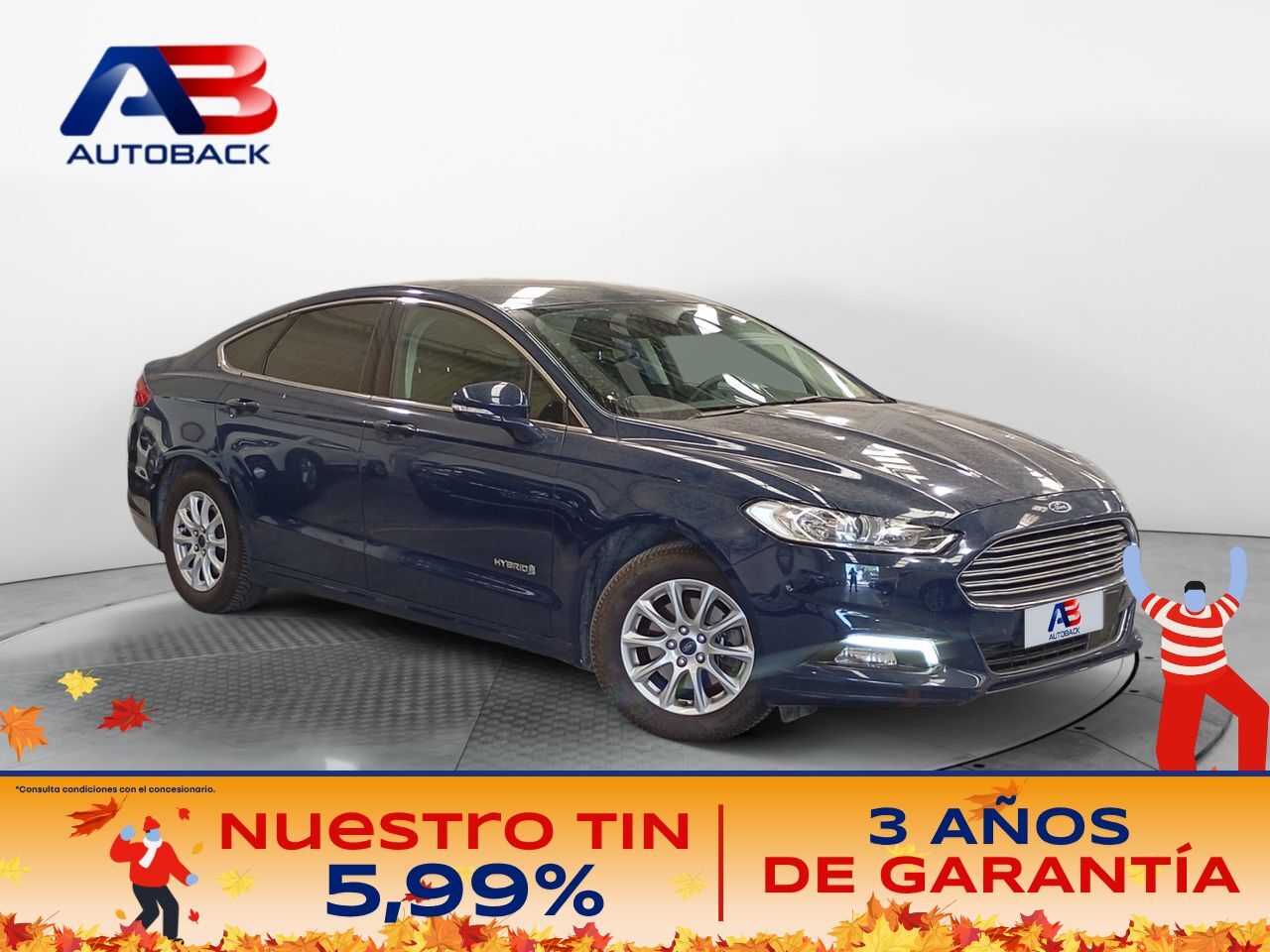 FORD Mondeo (2.0 Híbrido 137kW (187CV) Titanium HEV) en Madrid