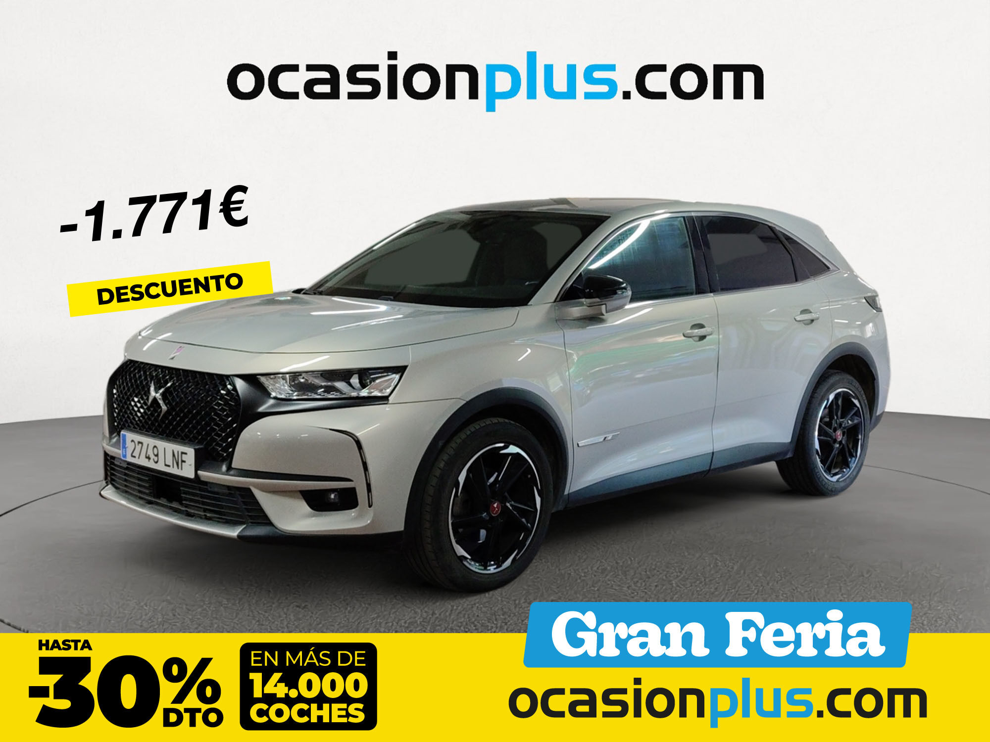 DS DS3 Crossback (BlueHDi 130 DE Performance Line AT 96 kW (130 CV)) en Mad