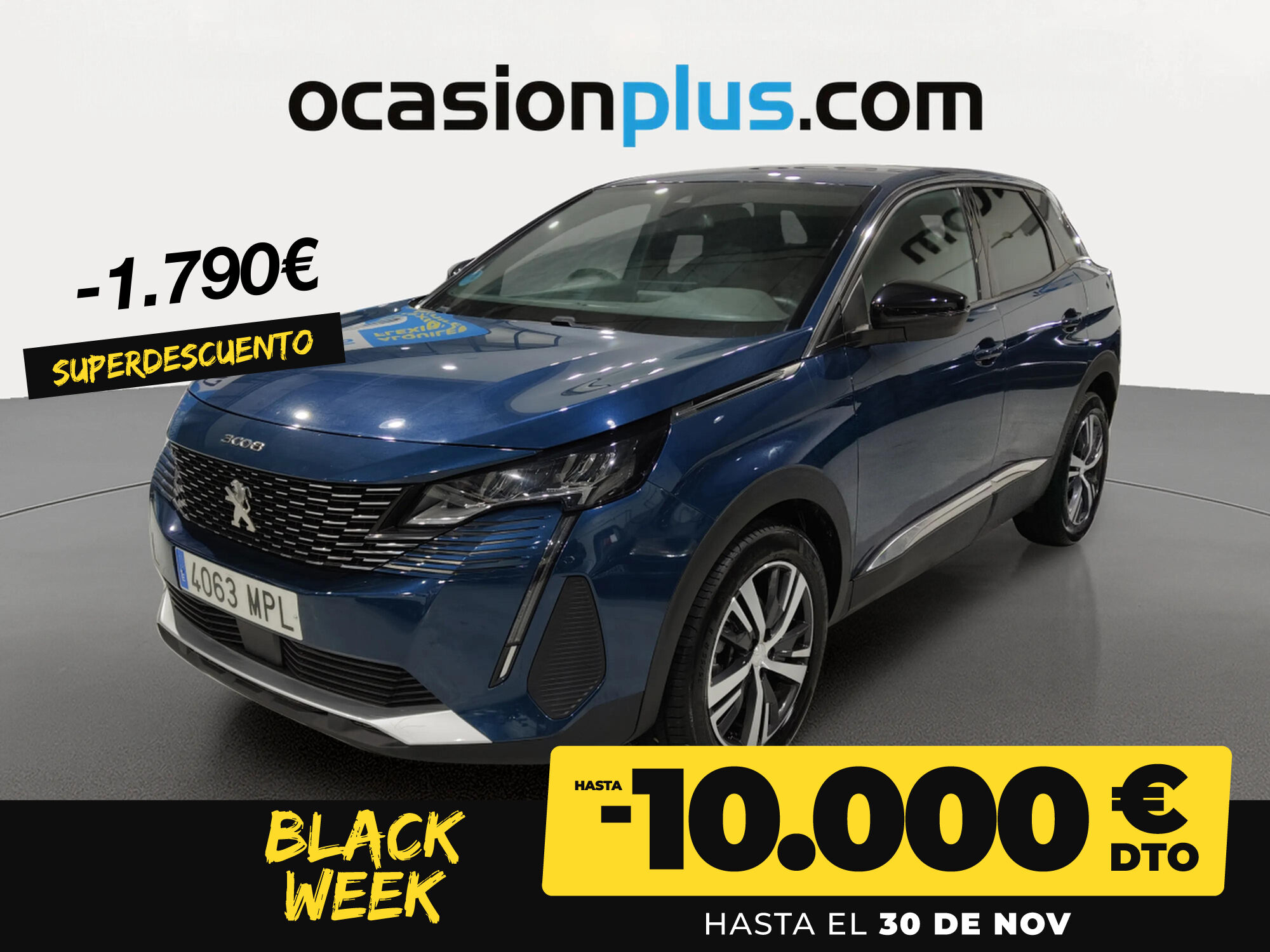 PEUGEOT 3008 (PureTech 130 S&S Allure Pack 96 kW (130 CV)) en Madrid