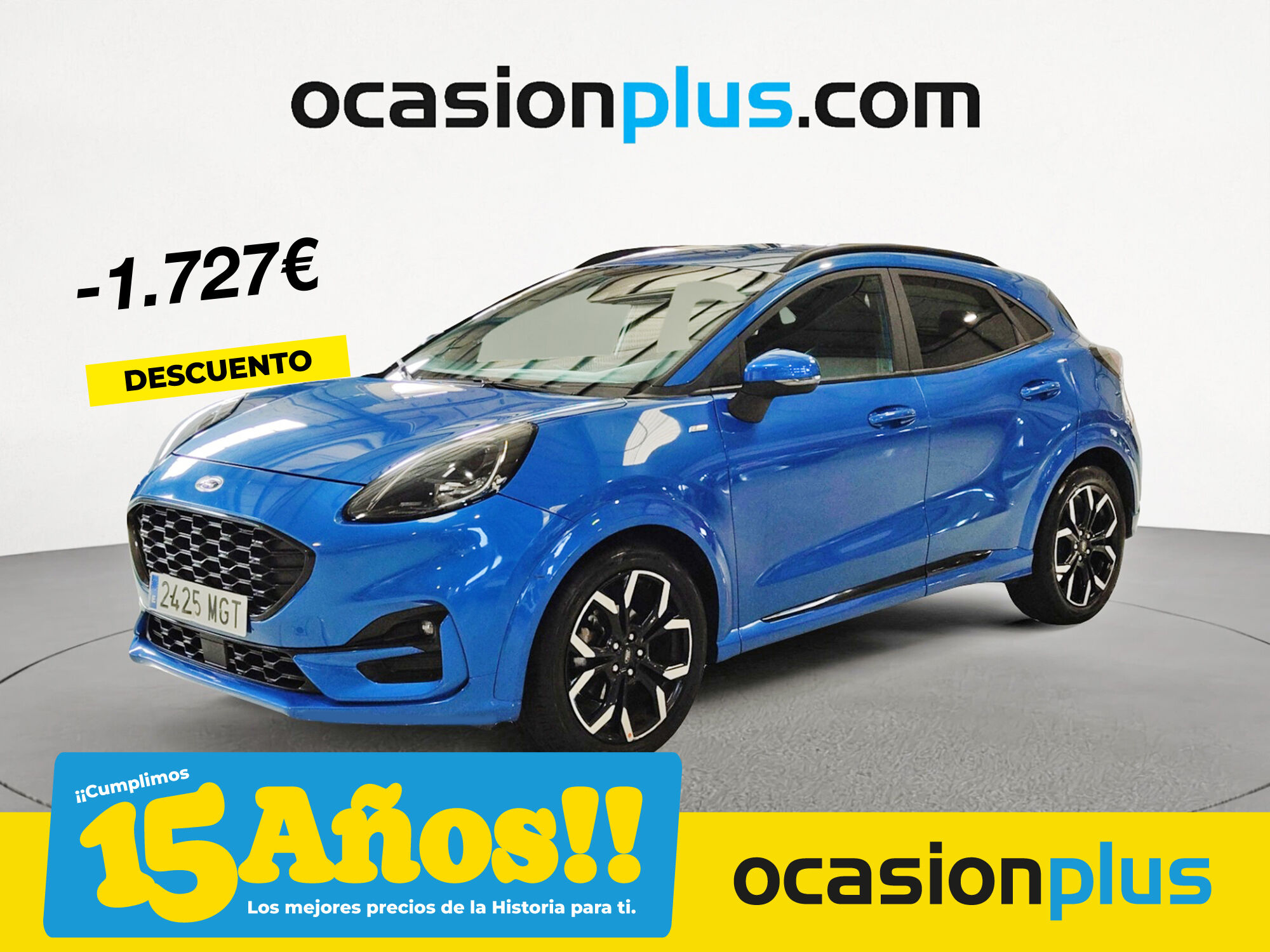 FORD Puma (1.0 EcoBoost MHEV ST-Line X Auto 92 kW (125 CV)) en Madrid