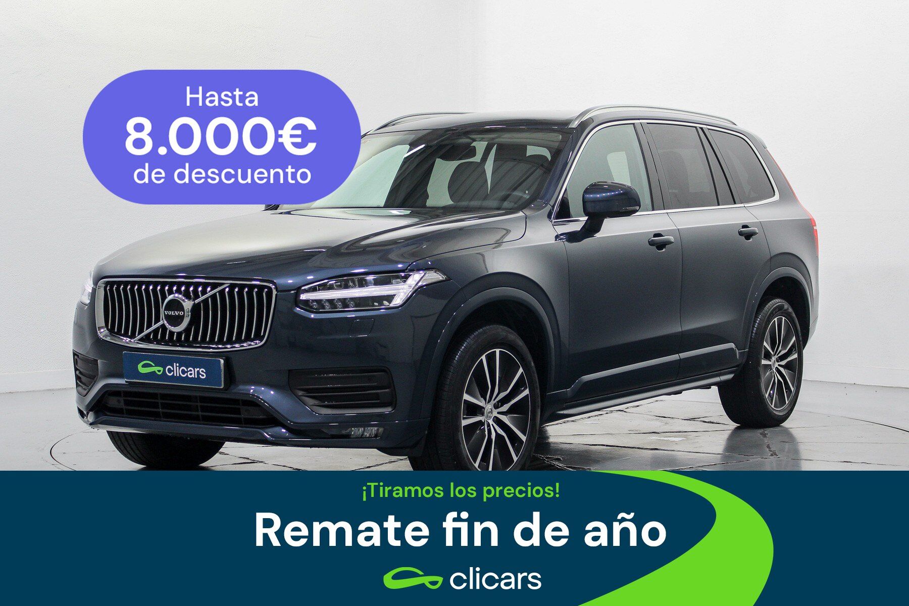 VOLVO XC90 (XC90 B5 Momentum Pro 7pl. AWD Aut.) en Madrid