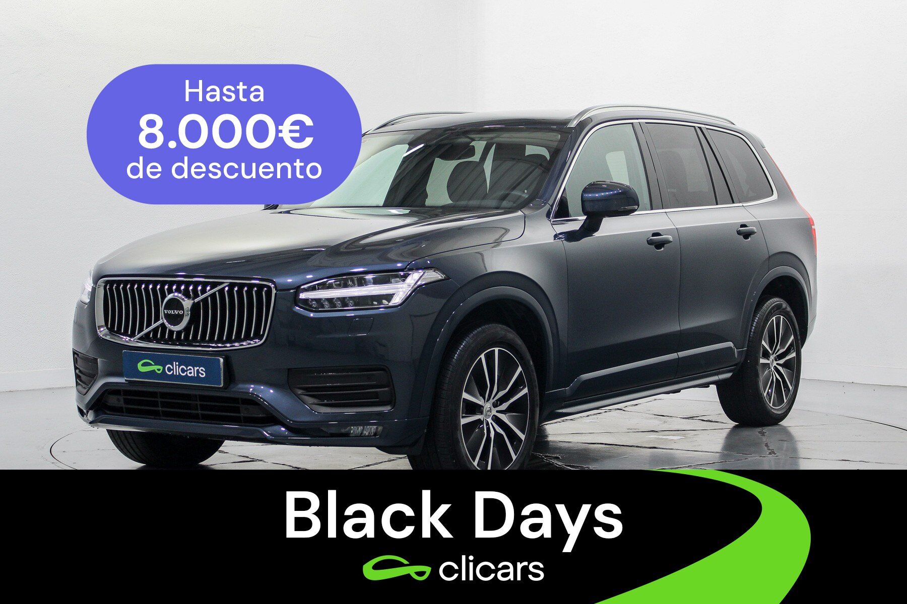 VOLVO XC90 (XC90 B5 Momentum Pro 7pl. AWD Aut.) en Madrid