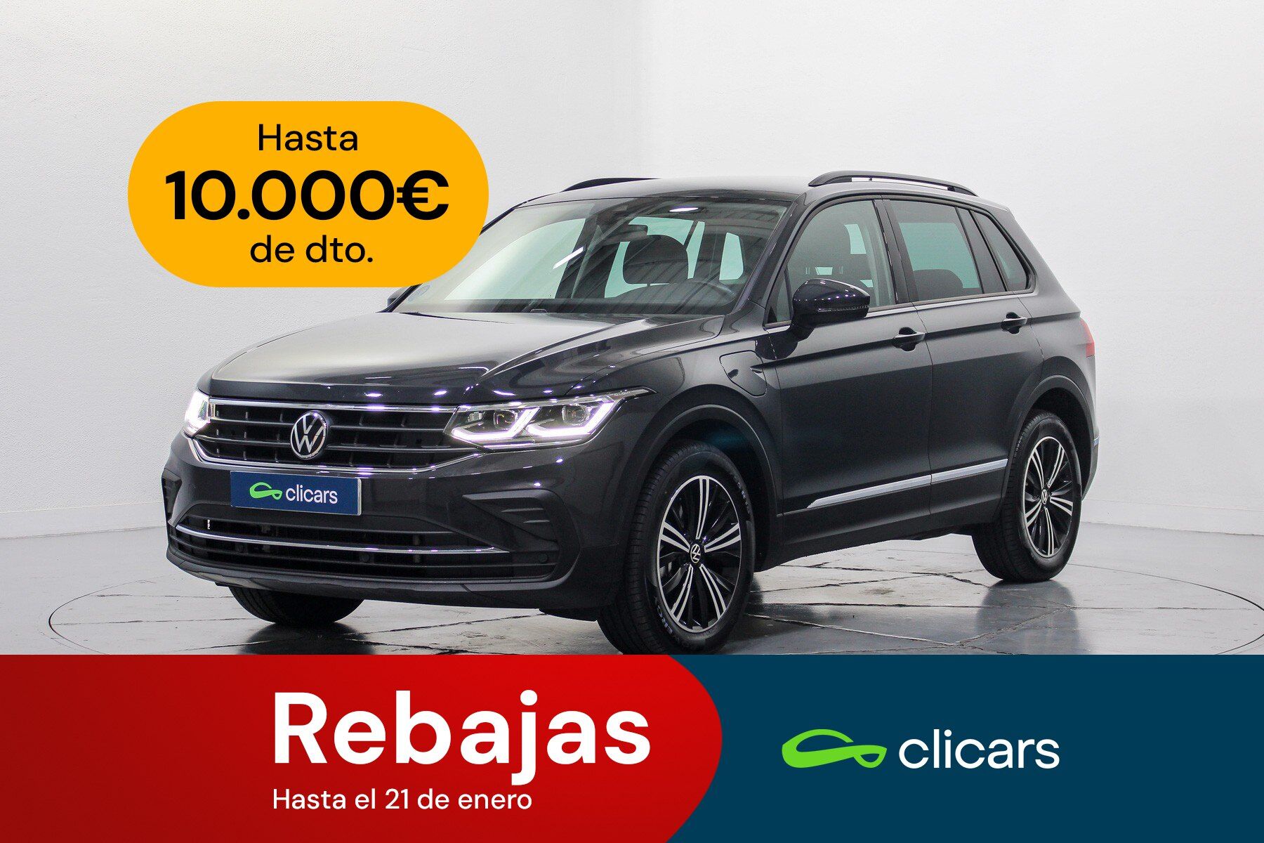 VOLKSWAGEN Tiguan (Tiguan 1.4 eHibrid Life 180kW) en Madrid