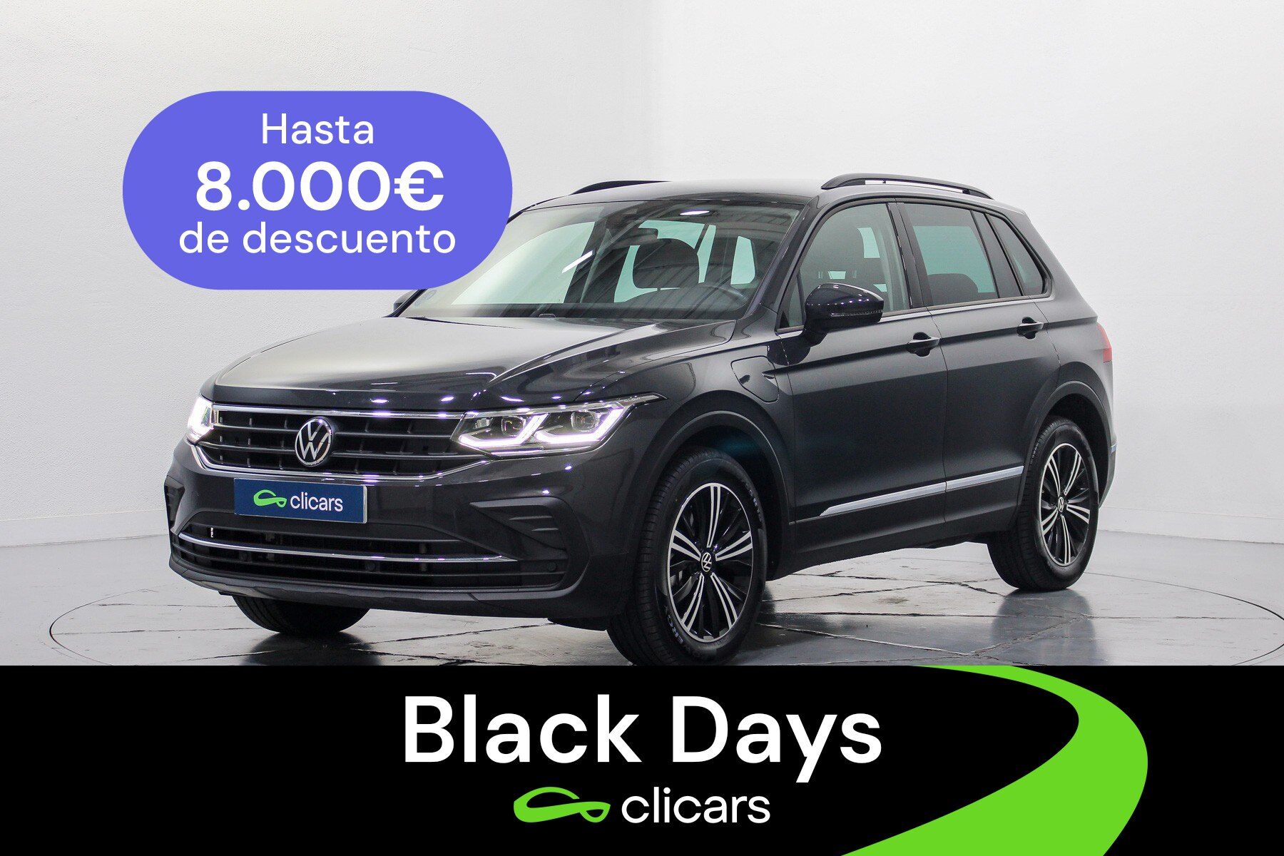 VOLKSWAGEN Tiguan (Tiguan 1.4 eHibrid Life 180kW) en Madrid