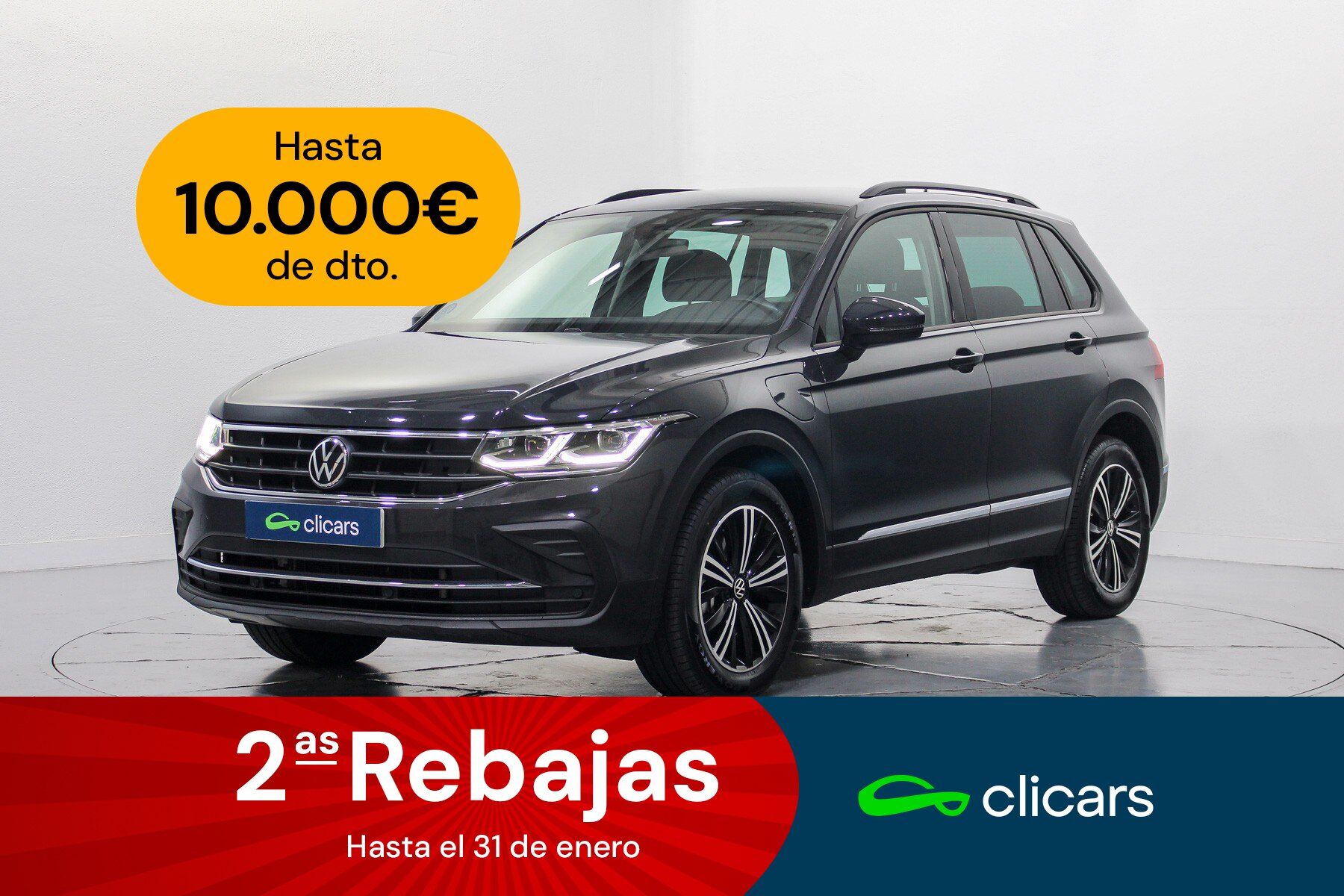 VOLKSWAGEN Tiguan (Tiguan 1.4 eHibrid Life 180kW) en Madrid