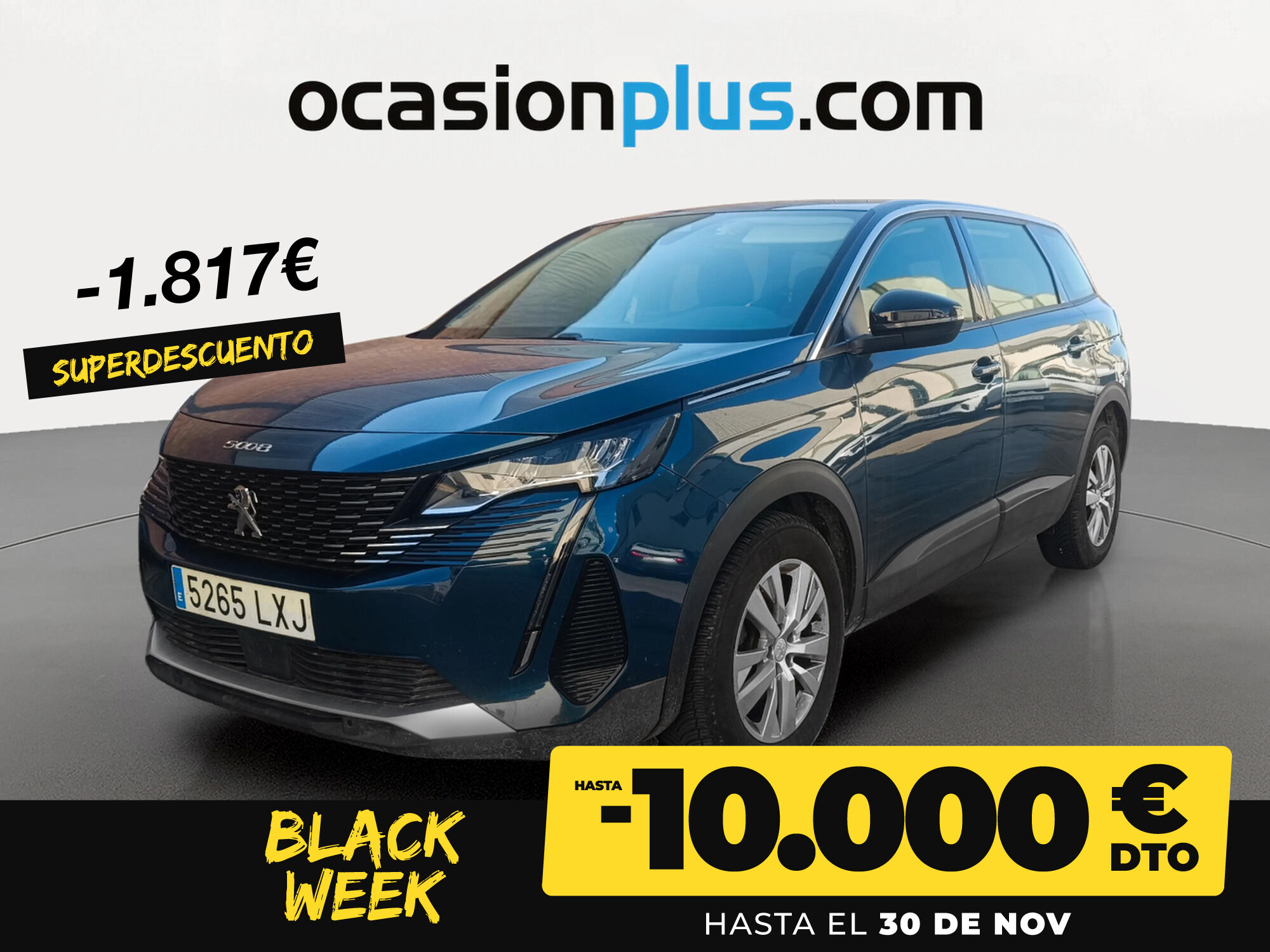 PEUGEOT 5008 (BlueHDI 130 S&S Active Pack EAT8 96 kW (130 CV)) en Madrid