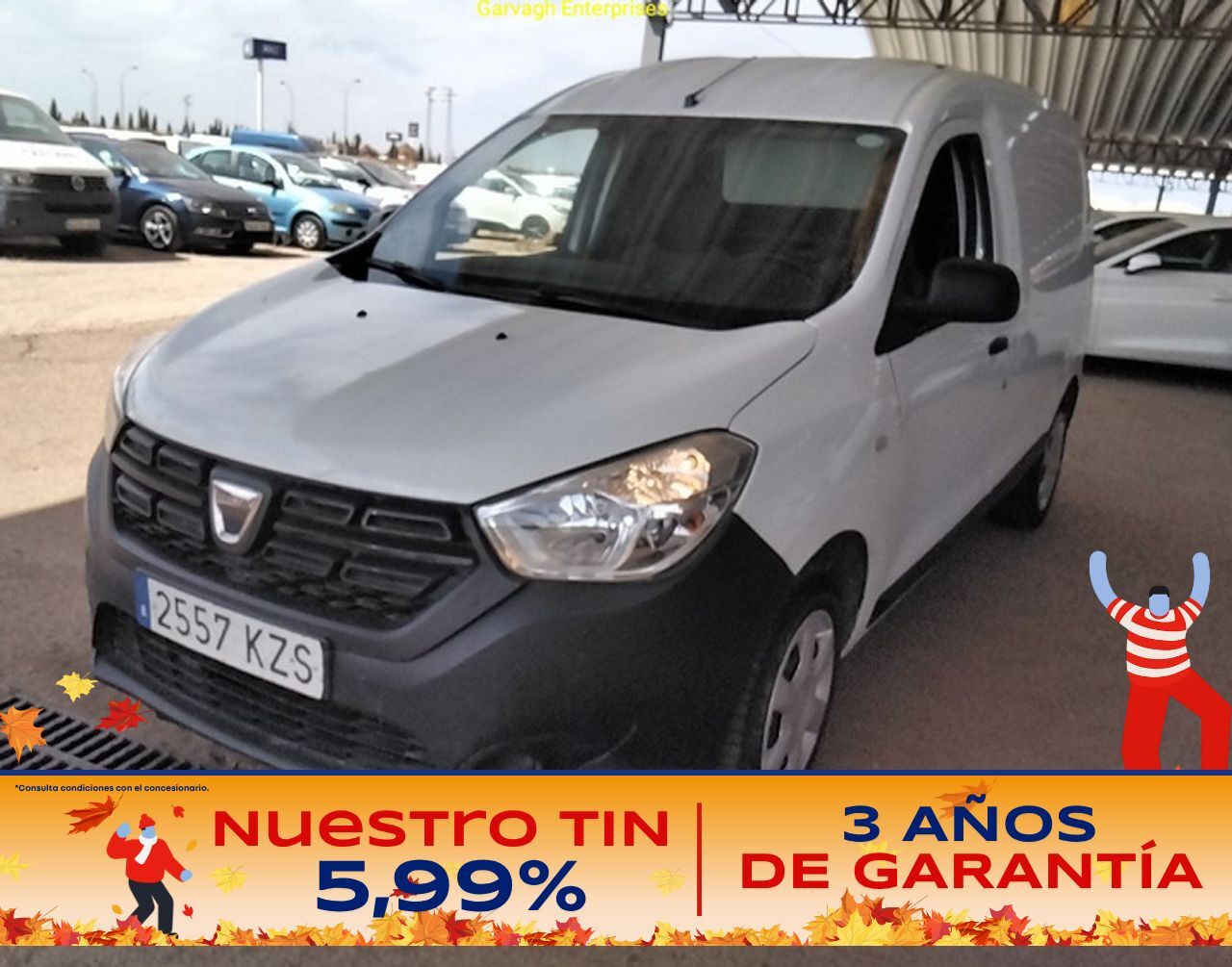 DACIA Dokker (DOKKER VAN 1.6 GLP ESSENTIAL 75KW) en Madrid