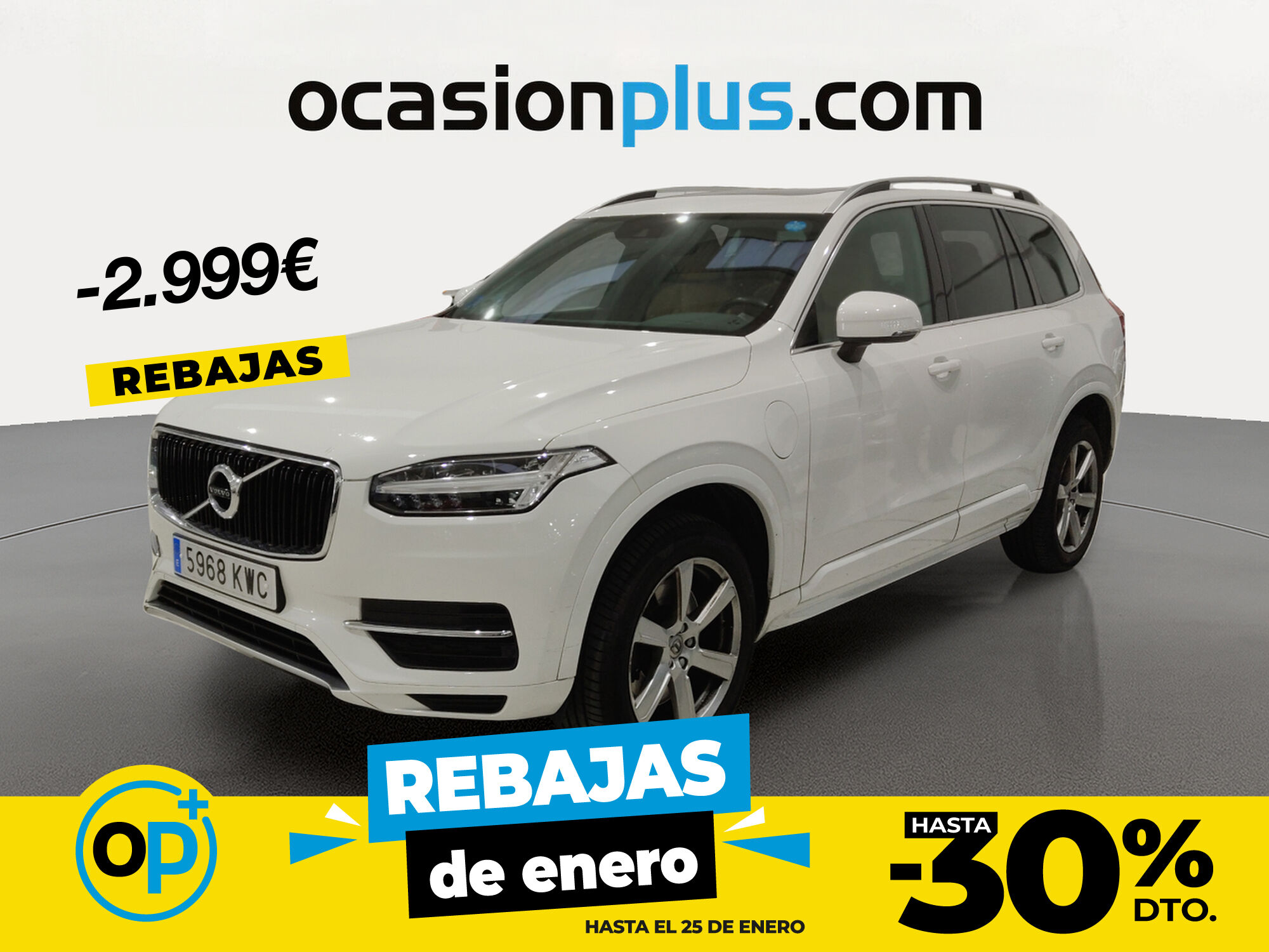 VOLVO XC90 (T8 Momentum AWD Auto 287 kW (390 CV)) en Madrid