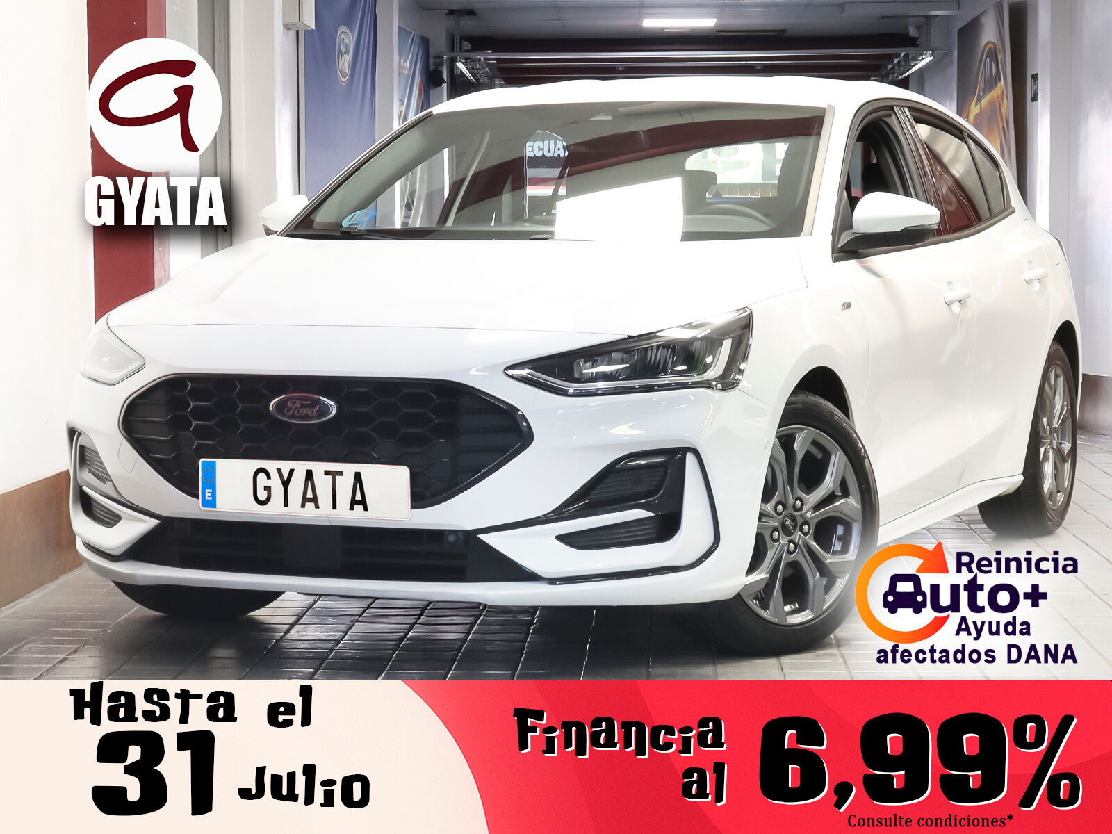 FORD Focus (1.0 Ecoboost MHEV ST-Line Auto 114 kW (155 CV)) en Madrid