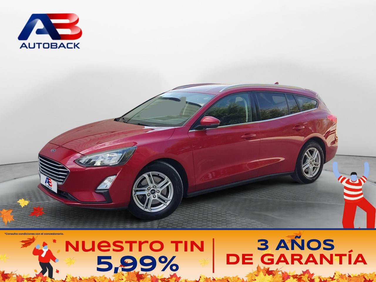 FORD Focus (1.0 Ecoboost MHEV 92kW Active X SB) en Madrid