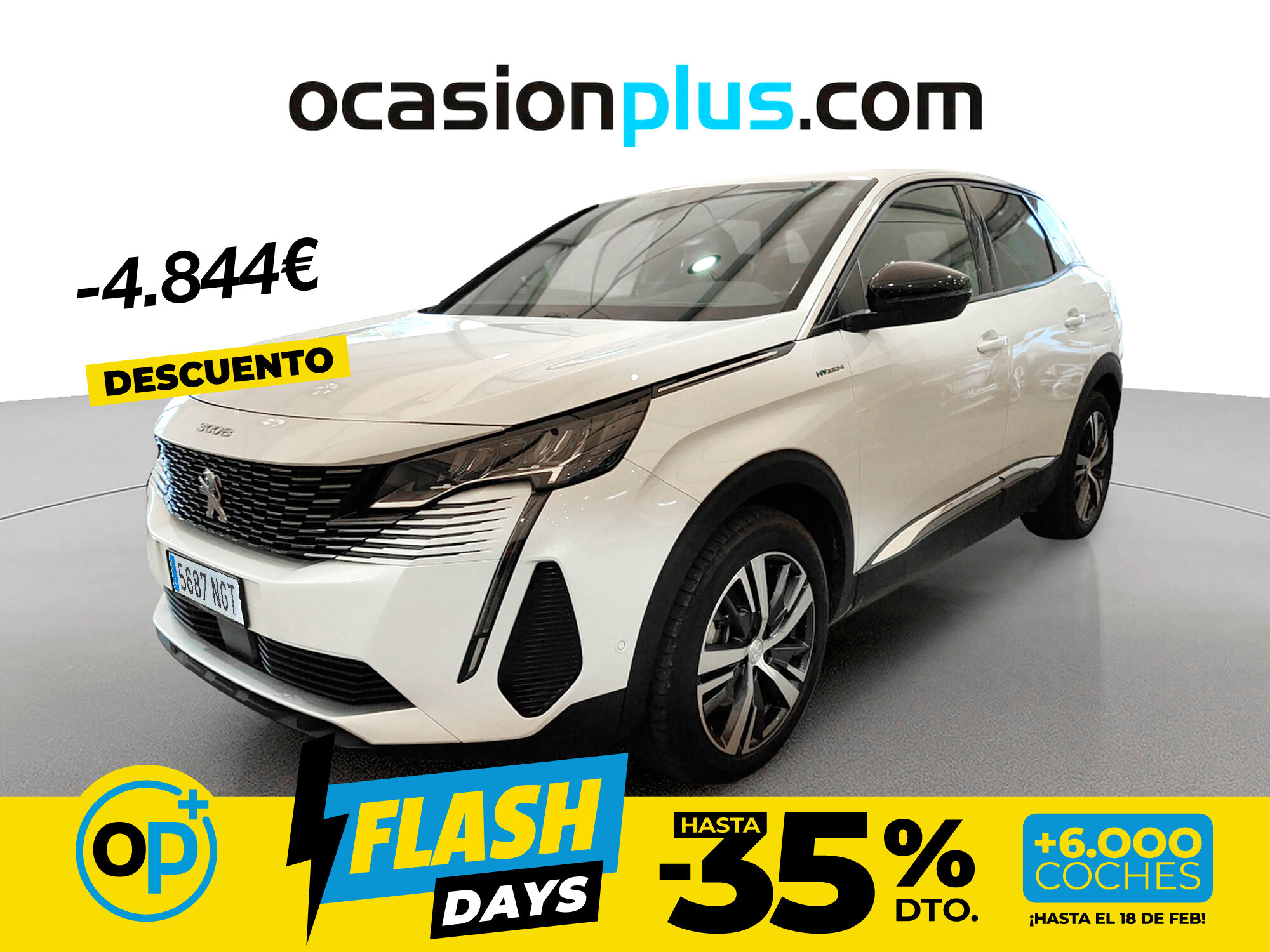 Foto del PEUGEOT 3008 HYB PHEV 300 GT AWD e-EAT8