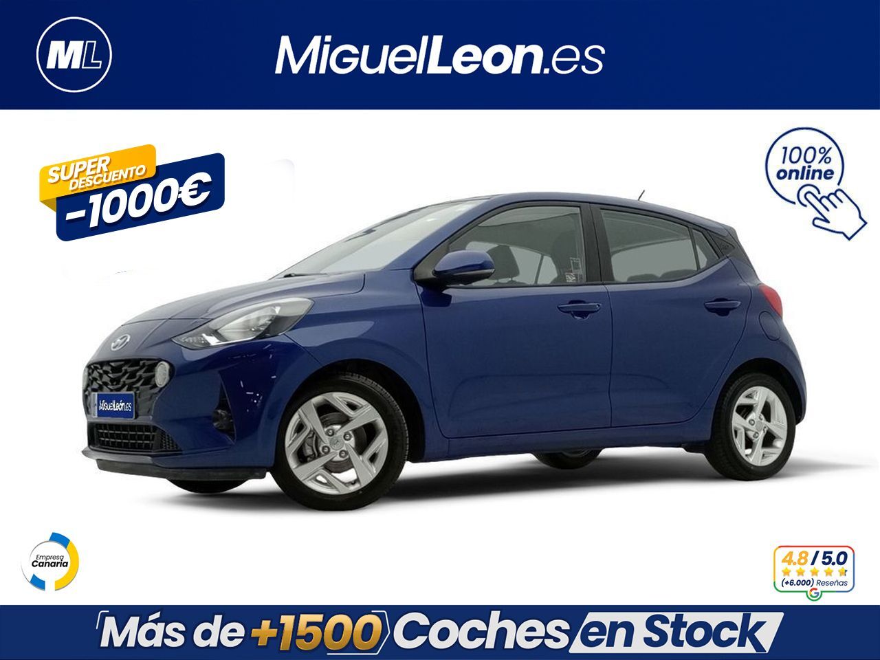 HYUNDAI i10 (1.0 Klass) en Palmas, Las